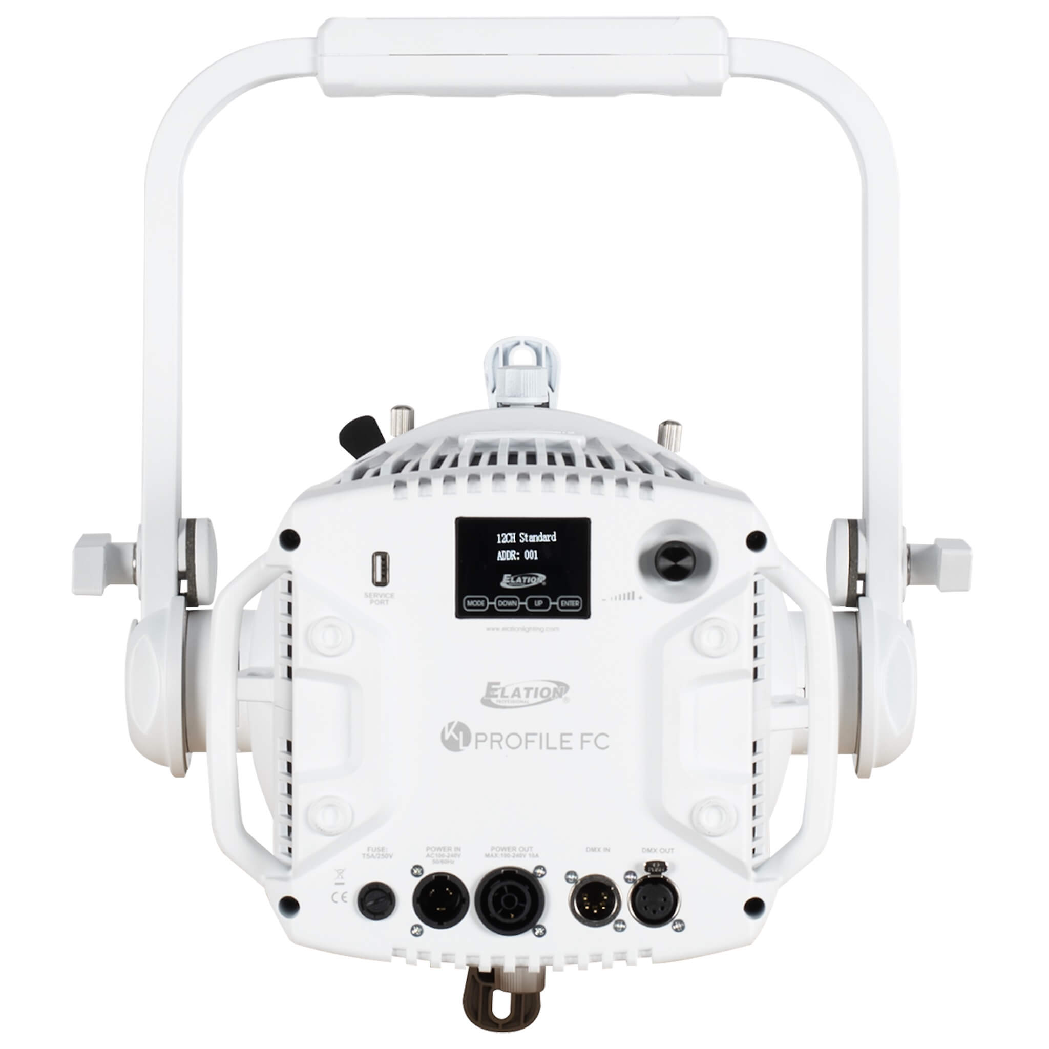 Elation KL Profile FC WH - 350W Compact LED Ellipsoidal Fixture, rear