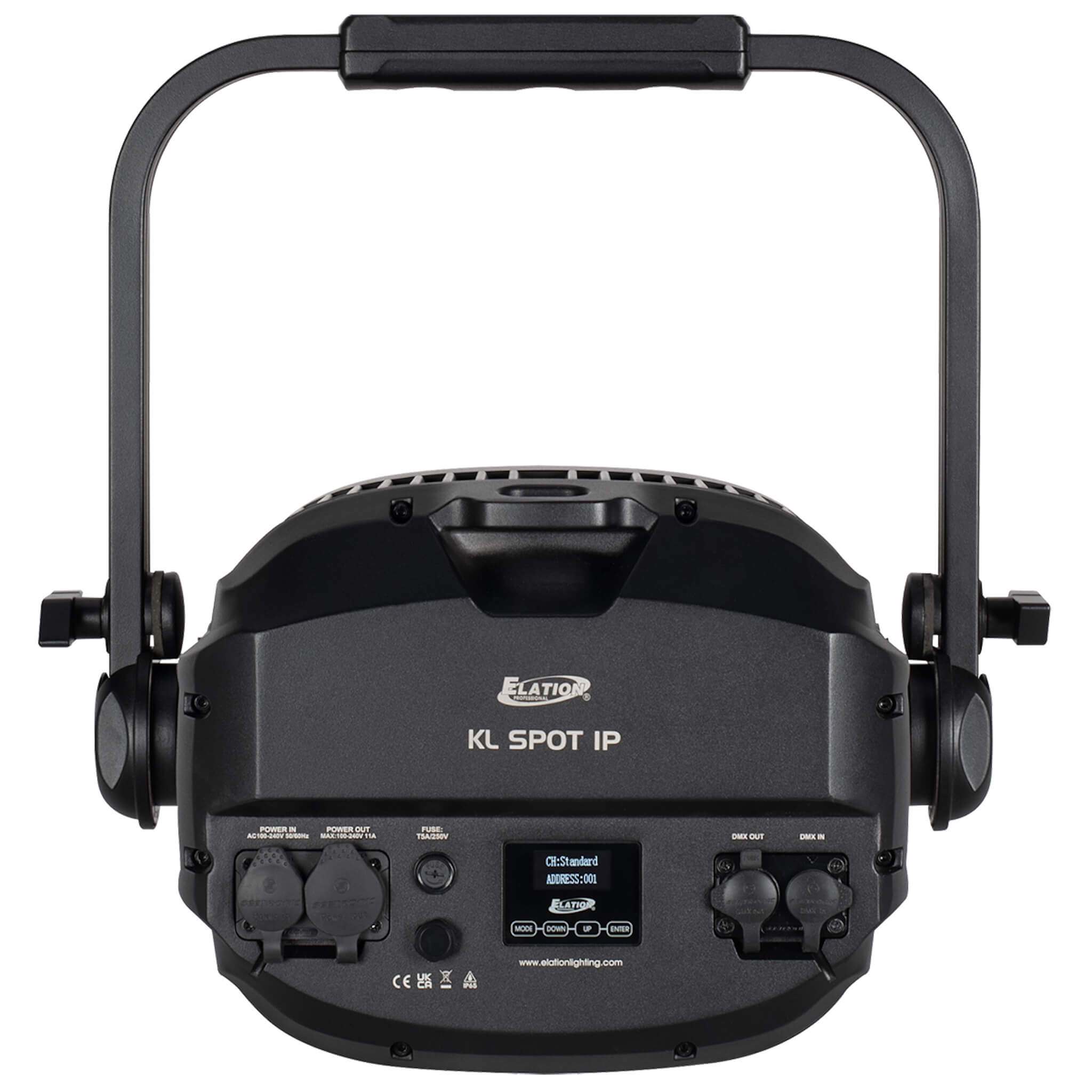 Elation KL SPOT IP - 305W RGMBA Static LED Spot Fixture, rear