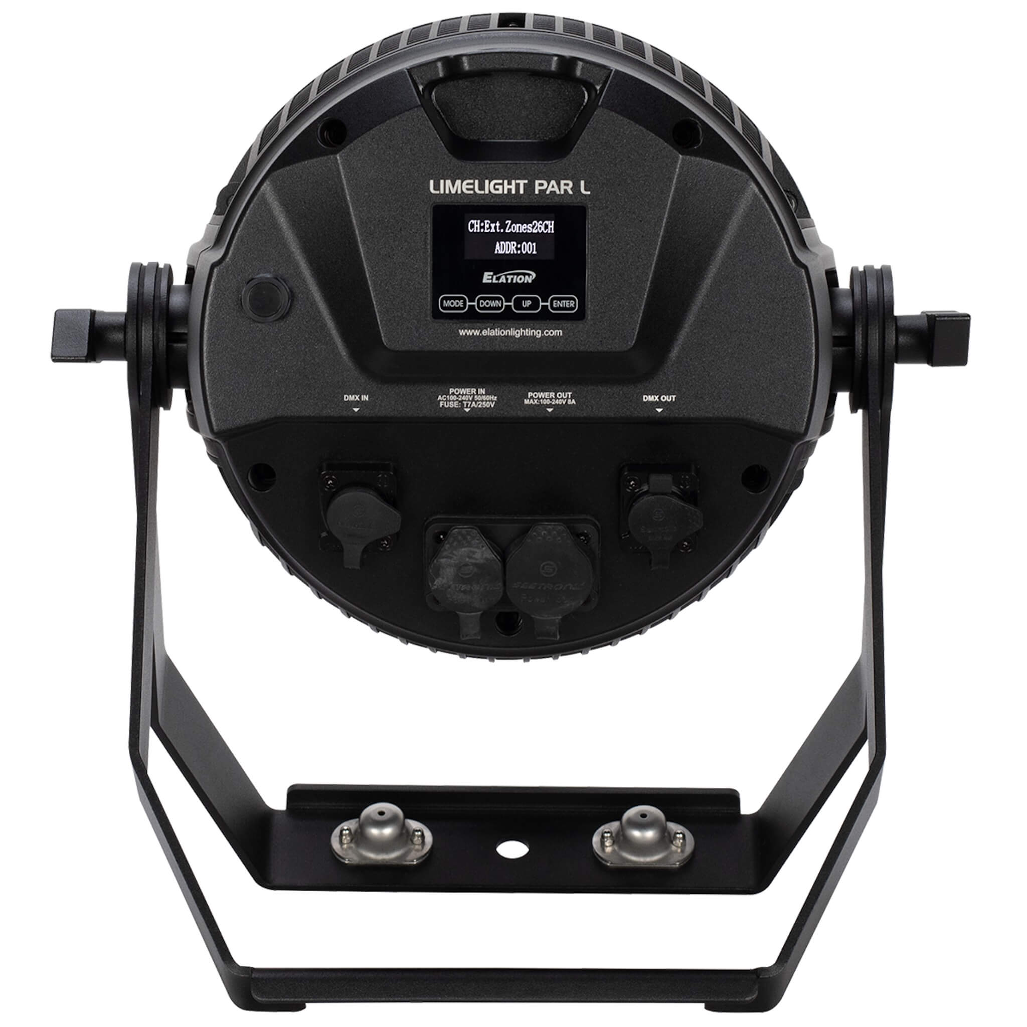 Elation LIMELIGHT PAR L - 12x 60W RGBL LED PAR with Zoom, rear