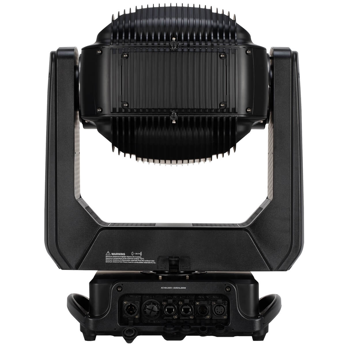Elation Proteus Hybrid Max - 550W IP66 Spot-Beam-Wash Hybrid Fixture, rear dmx