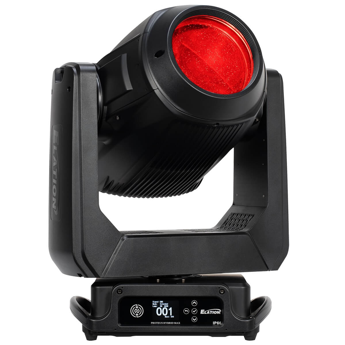 Elation Proteus Hybrid Max - 550W IP66 Spot-Beam-Wash Hybrid Fixture, lit red