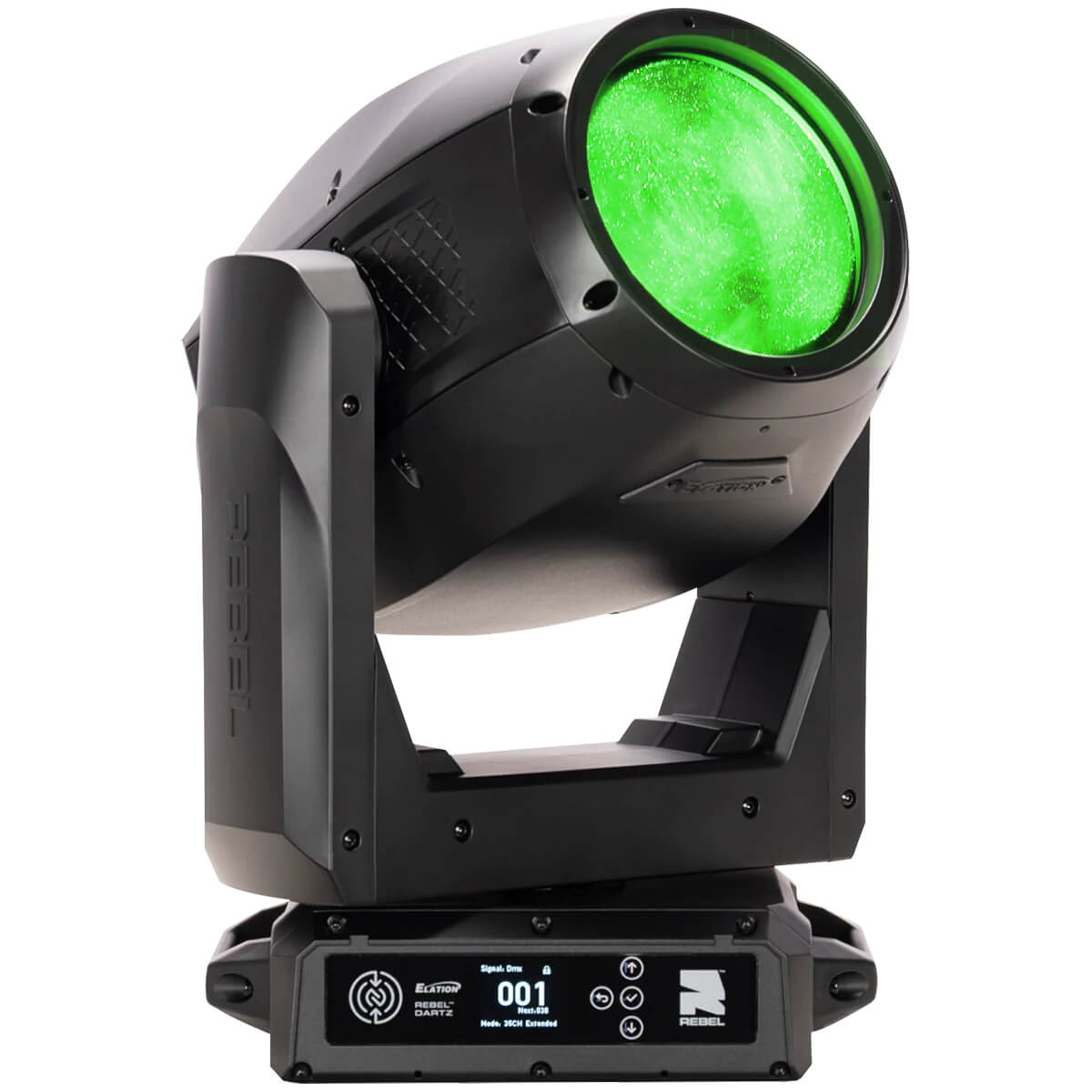 Elation Rebel Dartz - 150W RBL LED Beam FX Fixture, green