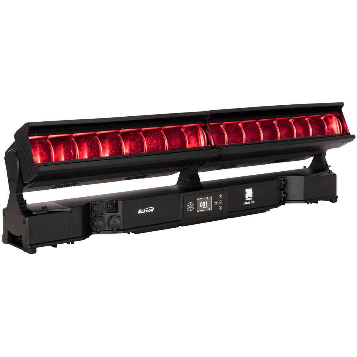 Elation Rebel Line 16 - 16x60W RGBL LED Tilt FX Fixture, red