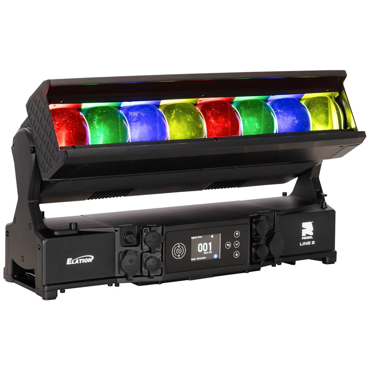 Elation Rebel Line 8 - 8x60W RGBL LED Tilt FX Fixture, 2
