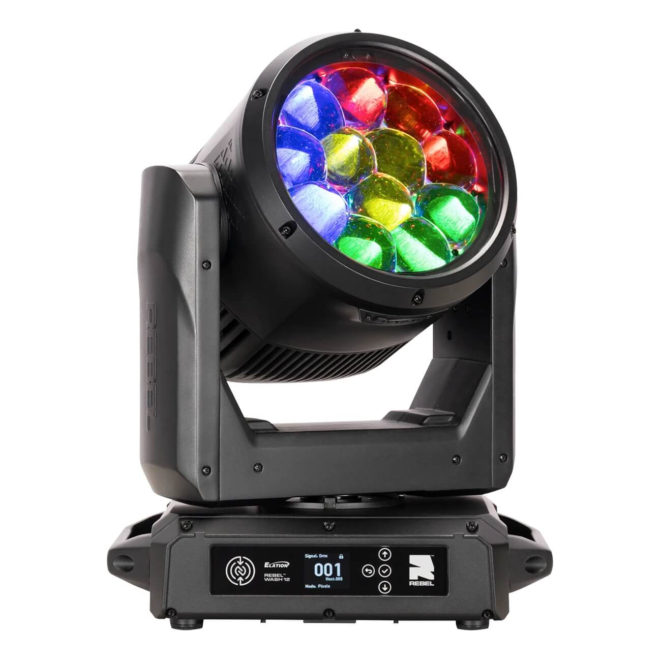 Elation REBEL Wash 12 - 12x60W RGBL Wash Fixture, RGBL