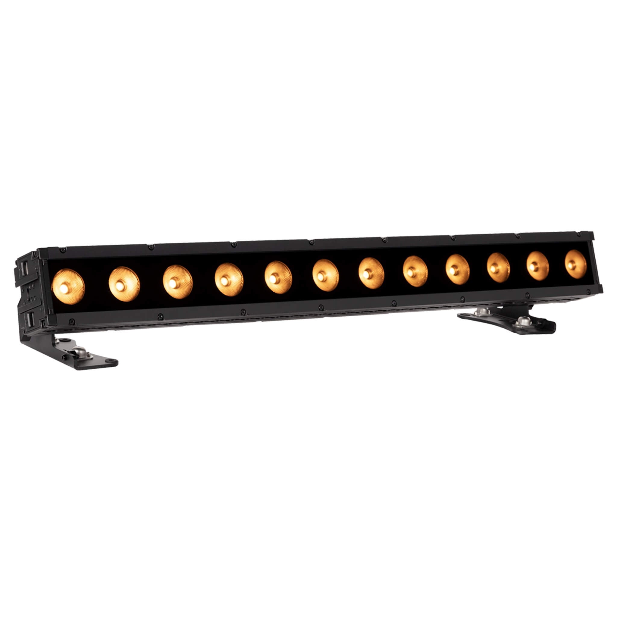 Elation SIX+ BAR L - 12x20W RGBLA+UV LED Batten Fixture, angle amber