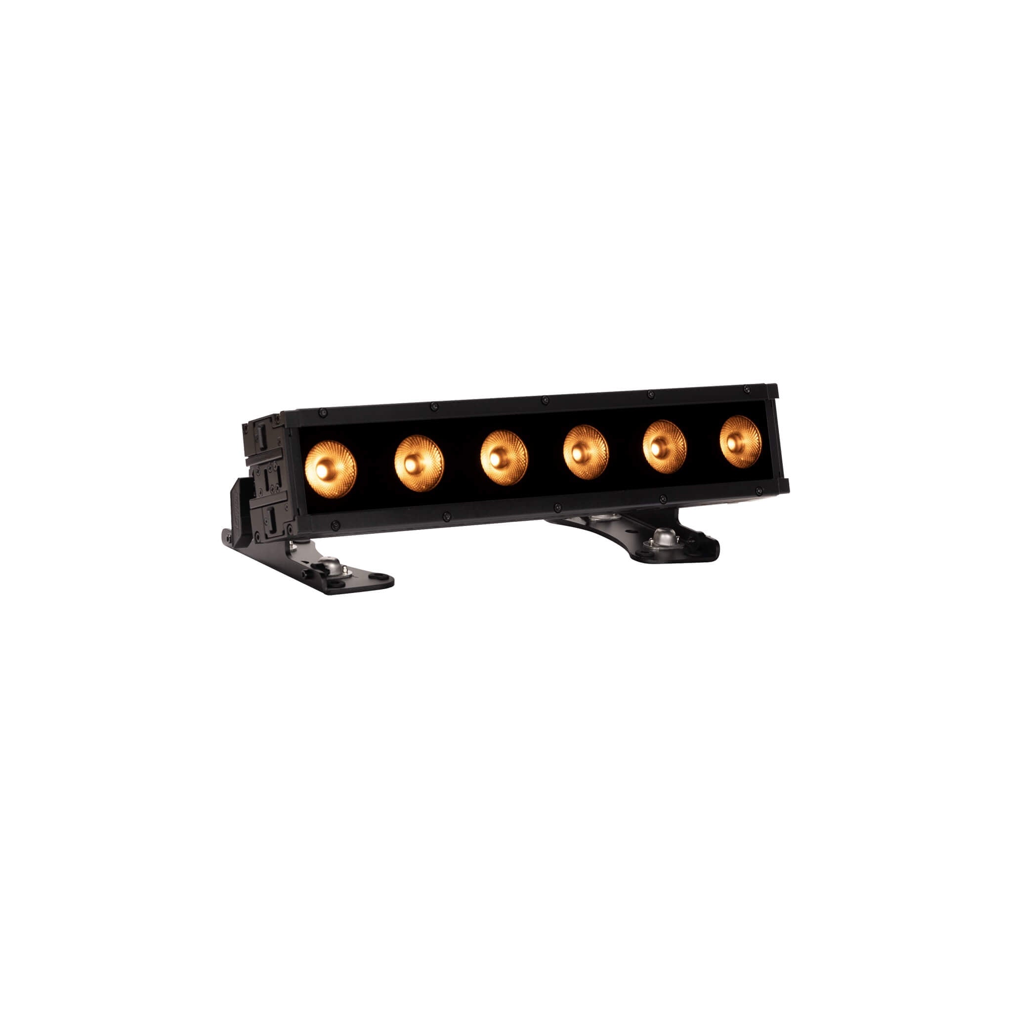 Elation SIX+ BAR S - 6x20W RGBLA+UV LED Batten Fixture, angle amber