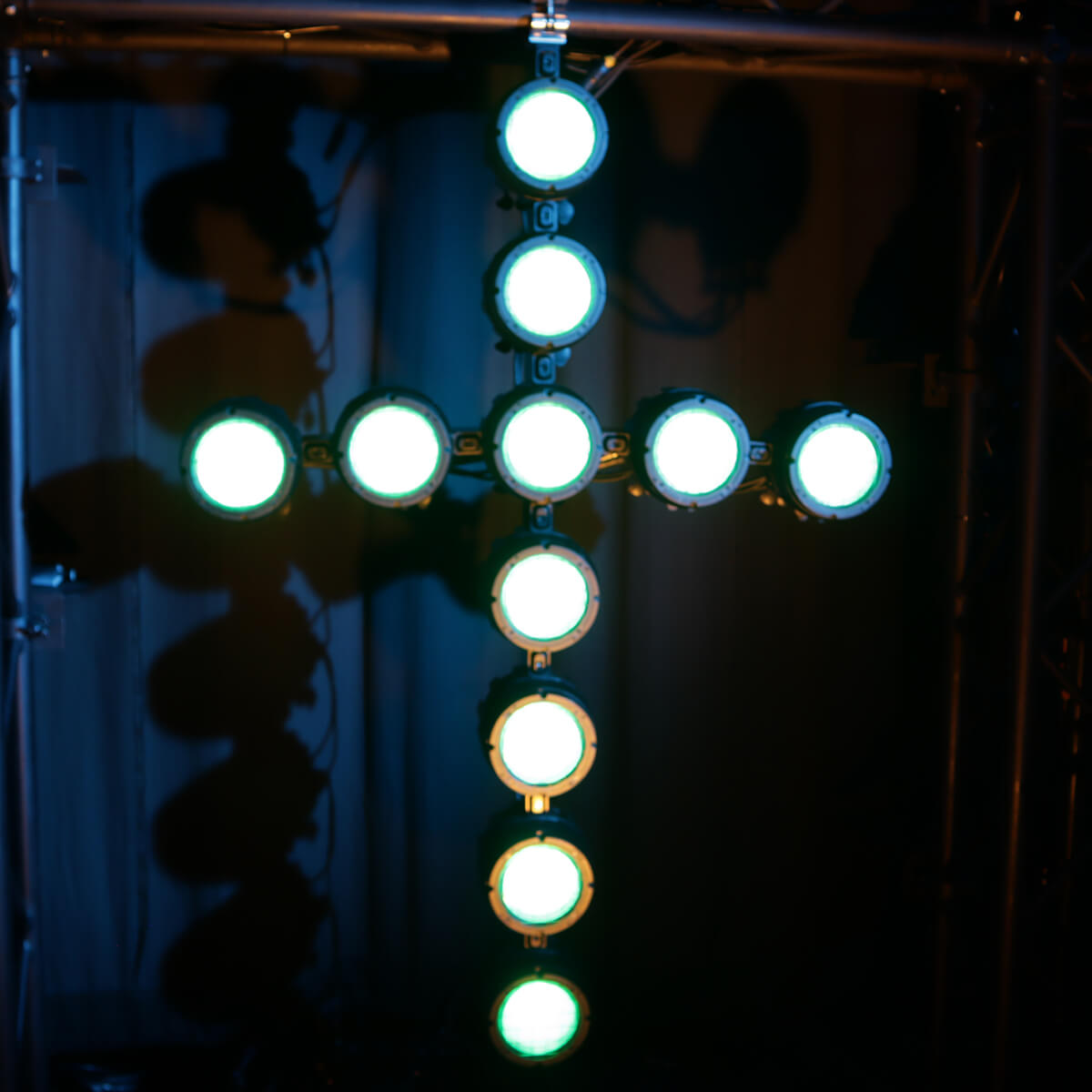 Elation SŌL I Blinder - 250W RGBLAW LED Modular Blinder, combo 2