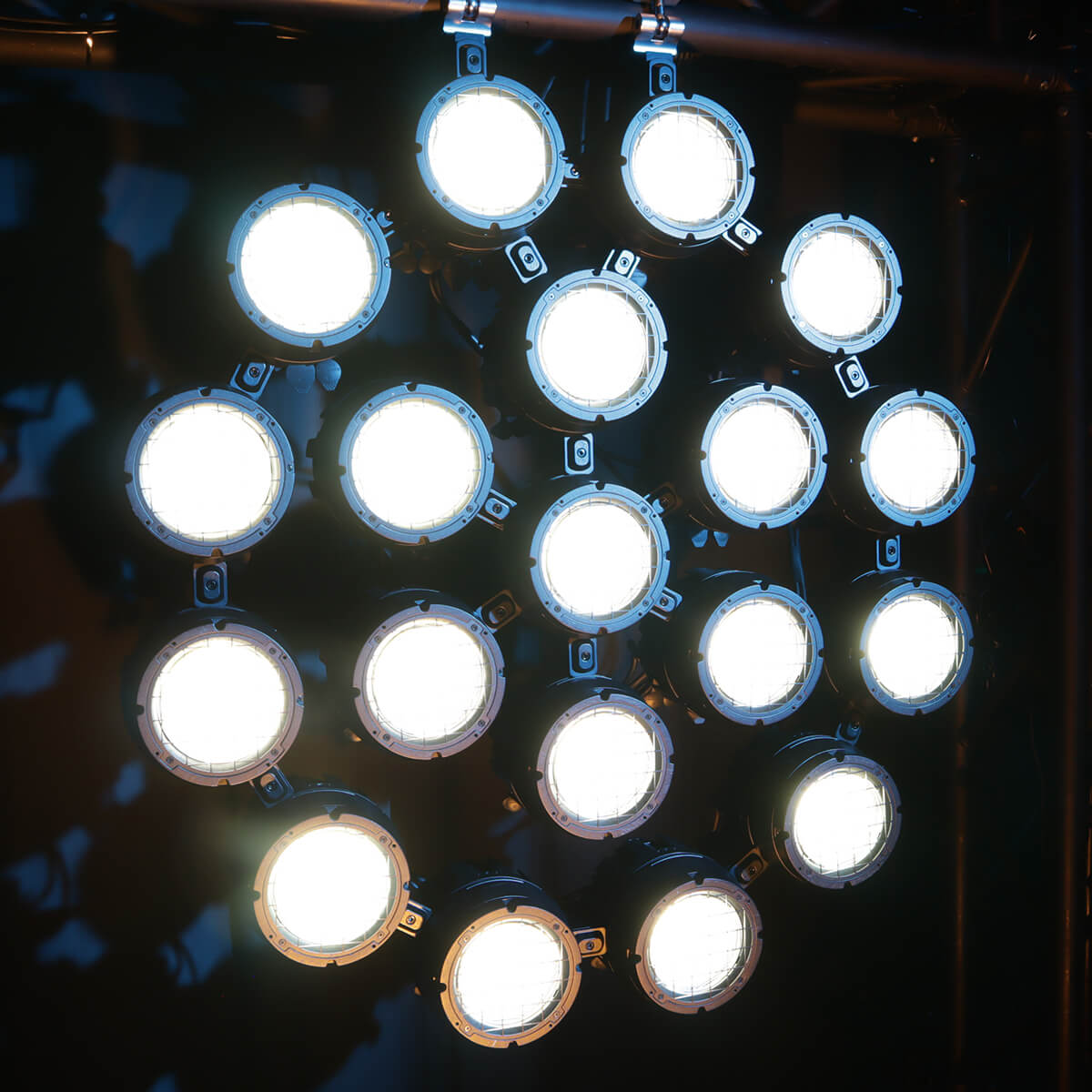 Elation SŌL I Blinder - 250W RGBLAW LED Modular Blinder, combo 3