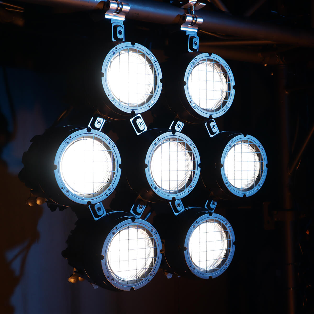Elation SŌL I Blinder - 250W RGBLAW LED Modular Blinder, combo 4