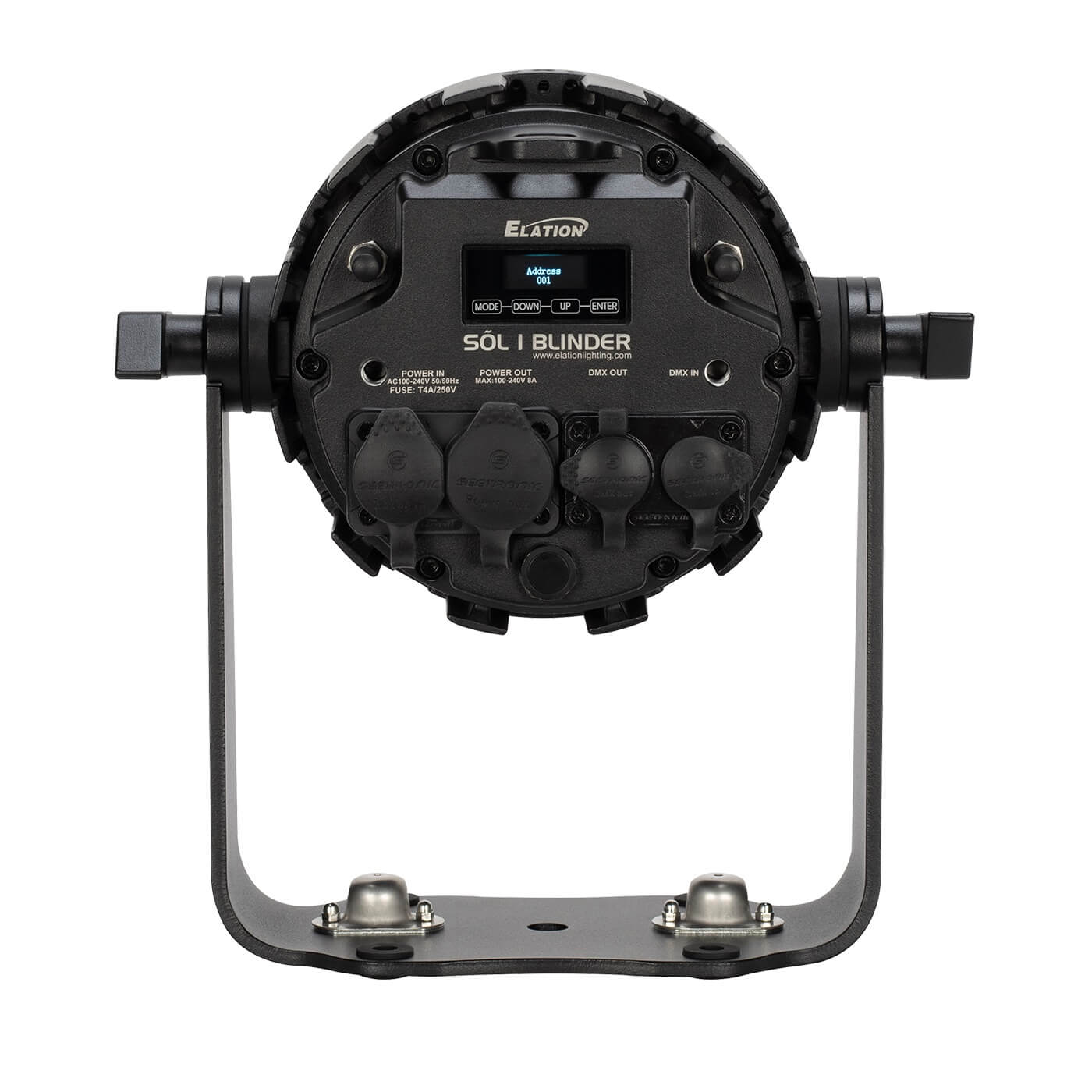 Elation SŌL I Blinder - 250W RGBLAW LED Modular Blinder, rear