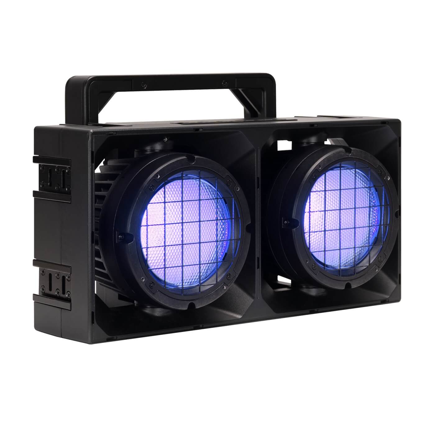 Elation SŌL II Blinder - 2x 350W RGBLAW LED Modular Blinder, blue