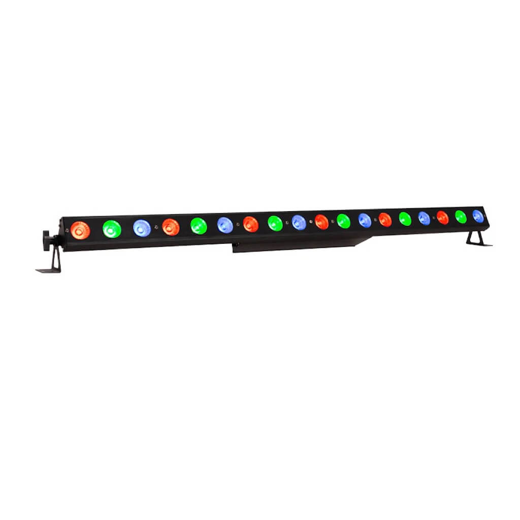 Eliminator Lighting Mega Color Q18 - RGBA LED 1-meter Linear Wash Fixture, angled right