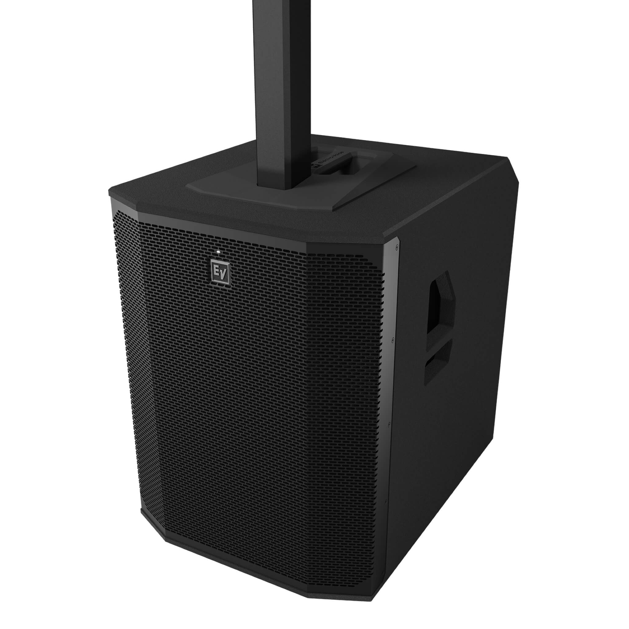 Electro-Voice EVOLVE90-SB-US EVOLVE 18” Sub Black US, front angle