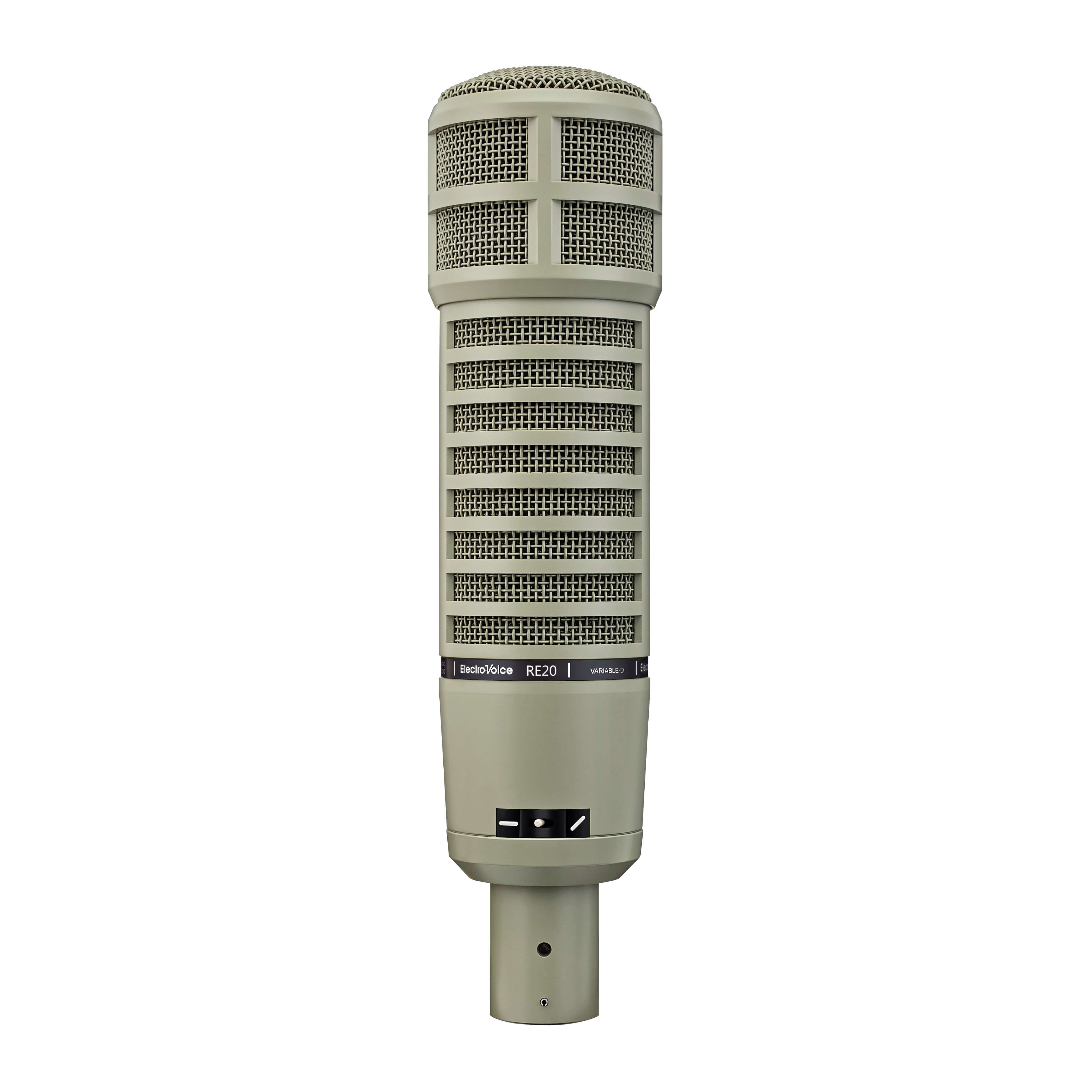 Electro-Voice RE20 - Variable‑D Dynamic Cardioid Studio Microphone, front
