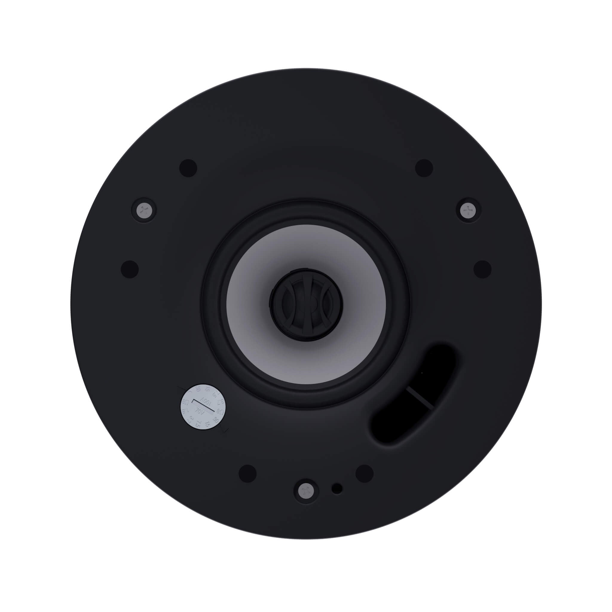 Electro-Voice EVID-C4.2-G2 - 4" Two-Way Ceiling Speaker, straight front grille off