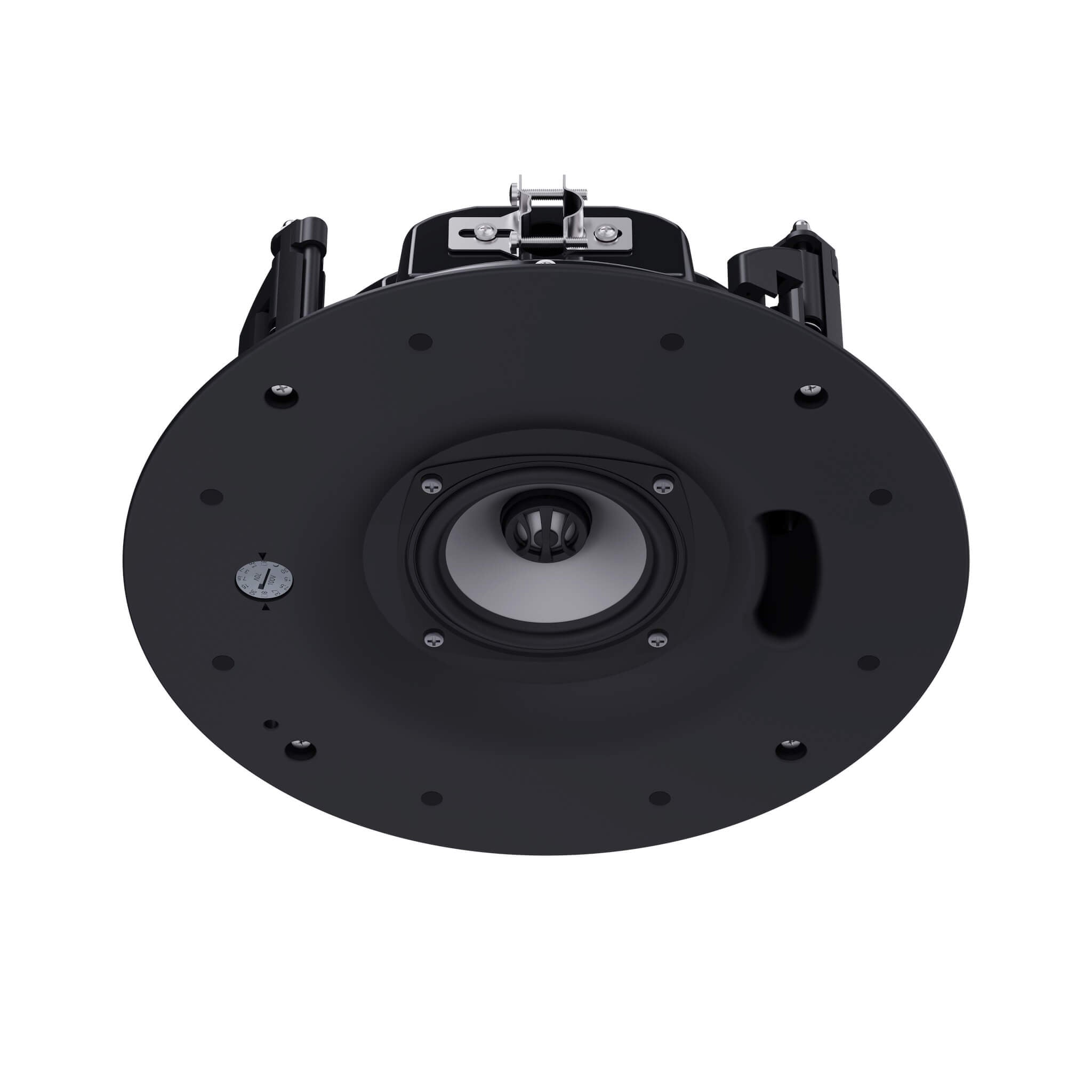 Electro-Voice EVID-C4.2LP-G2 - 4" Two-Way Low-Profile Ceiling Speaker, angled grille off