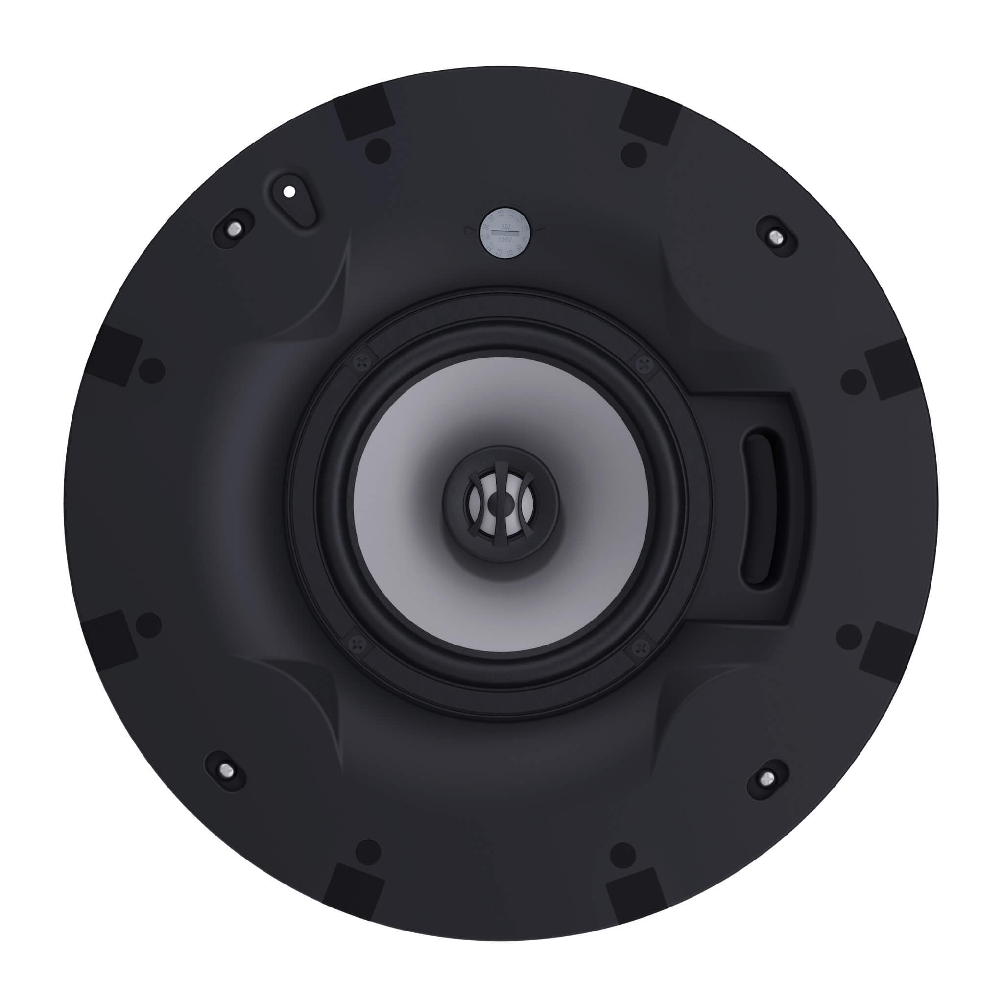 Electro-Voice EVID-C6.2LP-G2 - 6.5" Two-Way Low-Profile Ceiling Speaker, front grille off