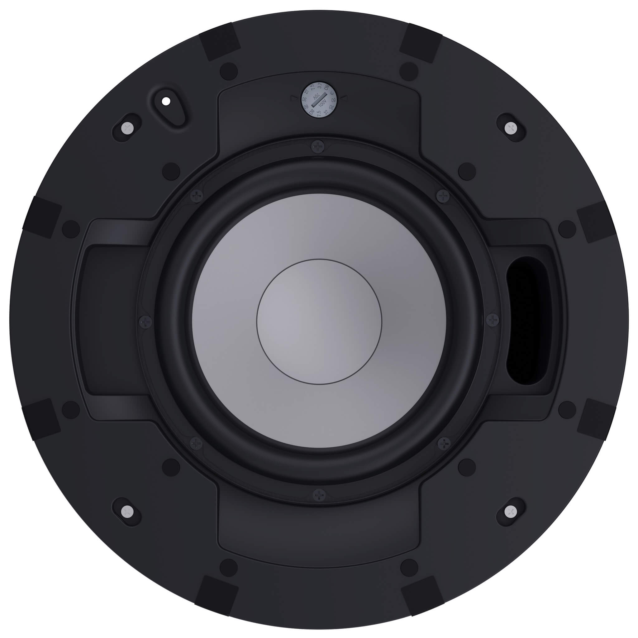 Electro-Voice EVID-C8.1S-G2 - 8" Subwoofer Ceiling Speaker, front grille off