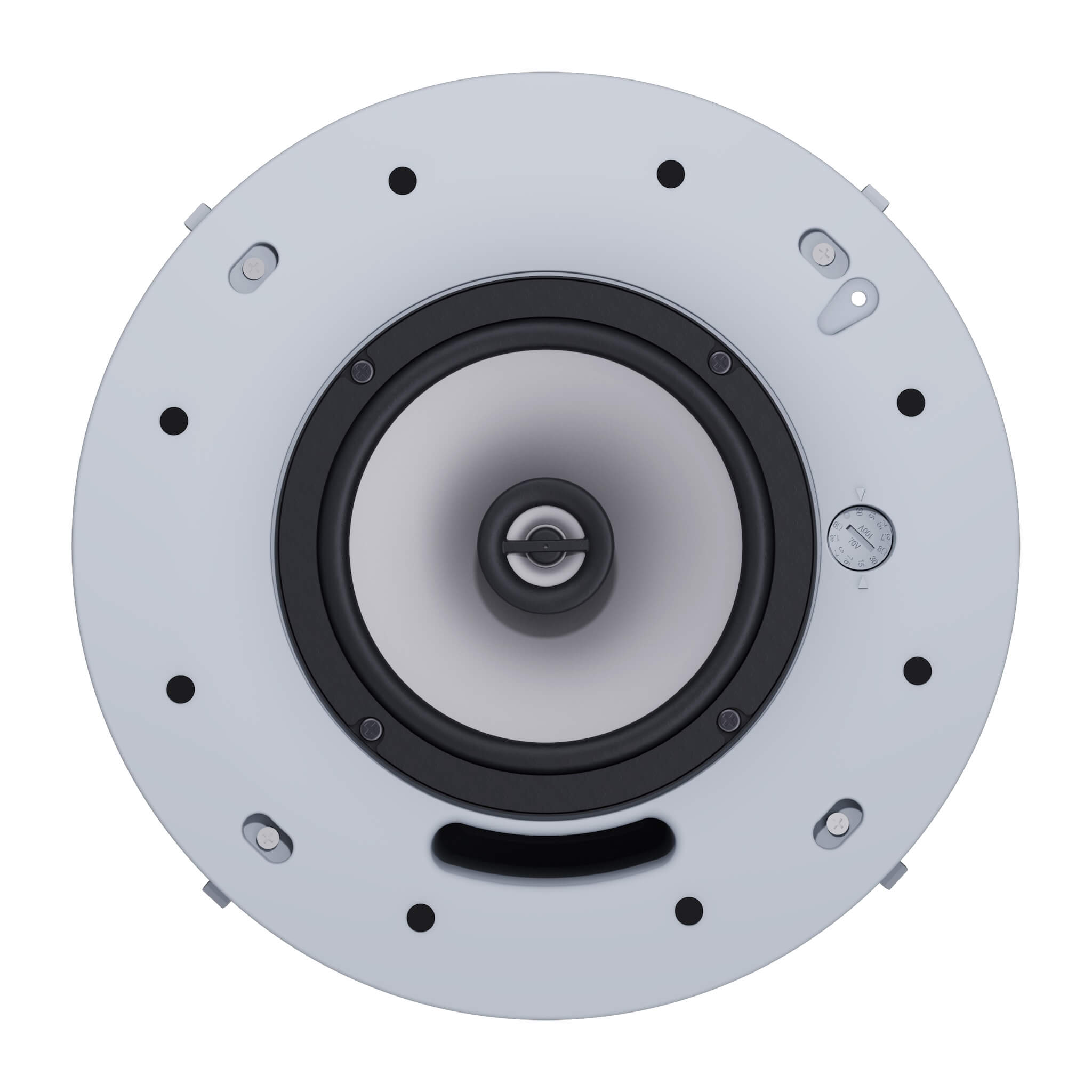 Electro-Voice EVID-EC6.2 - Economy 6.5" Two-Way Ceiling Speaker, front grille off