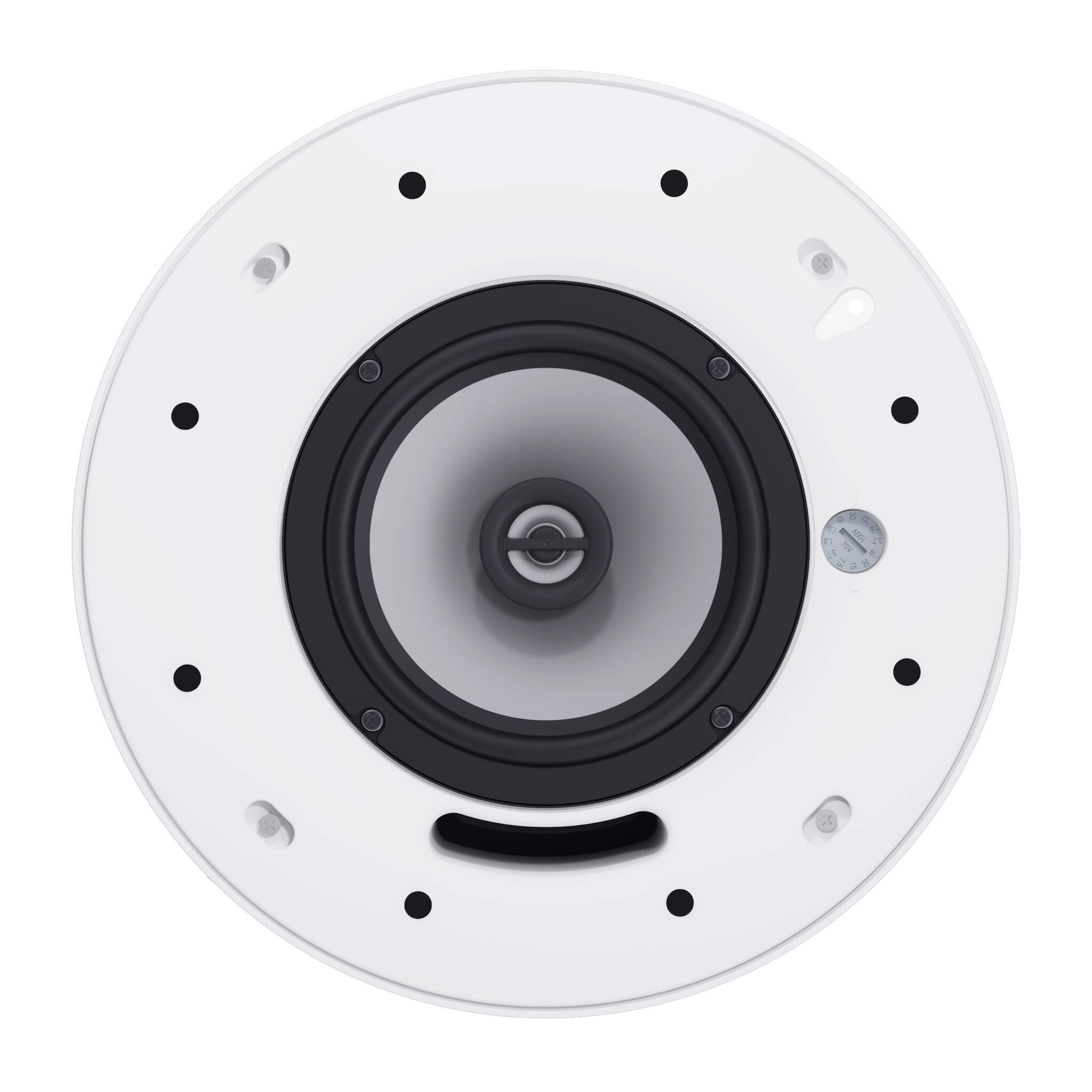 Electro-Voice EVID-EC6.2E - Economy 6.5" Two-Way EVAC Ceiling Speaker, front grille off
