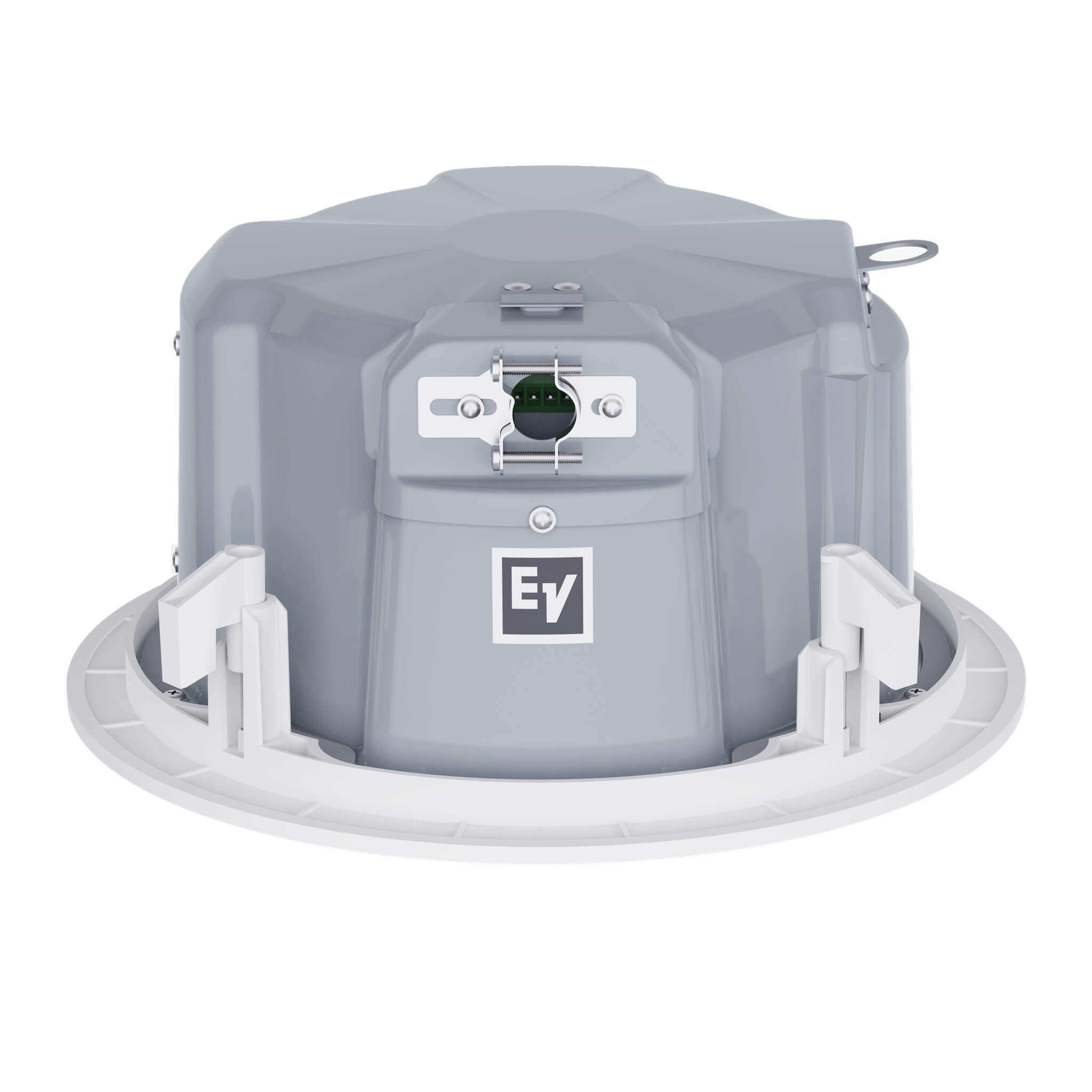 Electro-Voice EVID-EC6.2E - Economy 6.5" Two-Way EVAC Ceiling Speaker, side cover on
