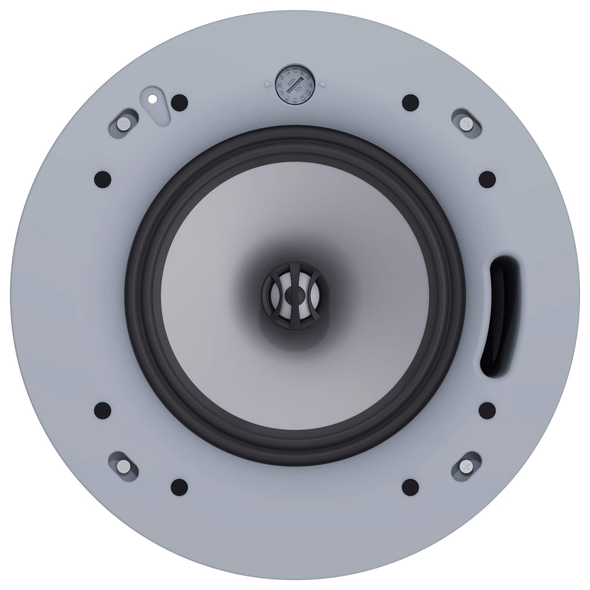 Electro-Voice EVID-EC8.2 - Economy 8" Two-Way Ceiling Speaker, front grille off
