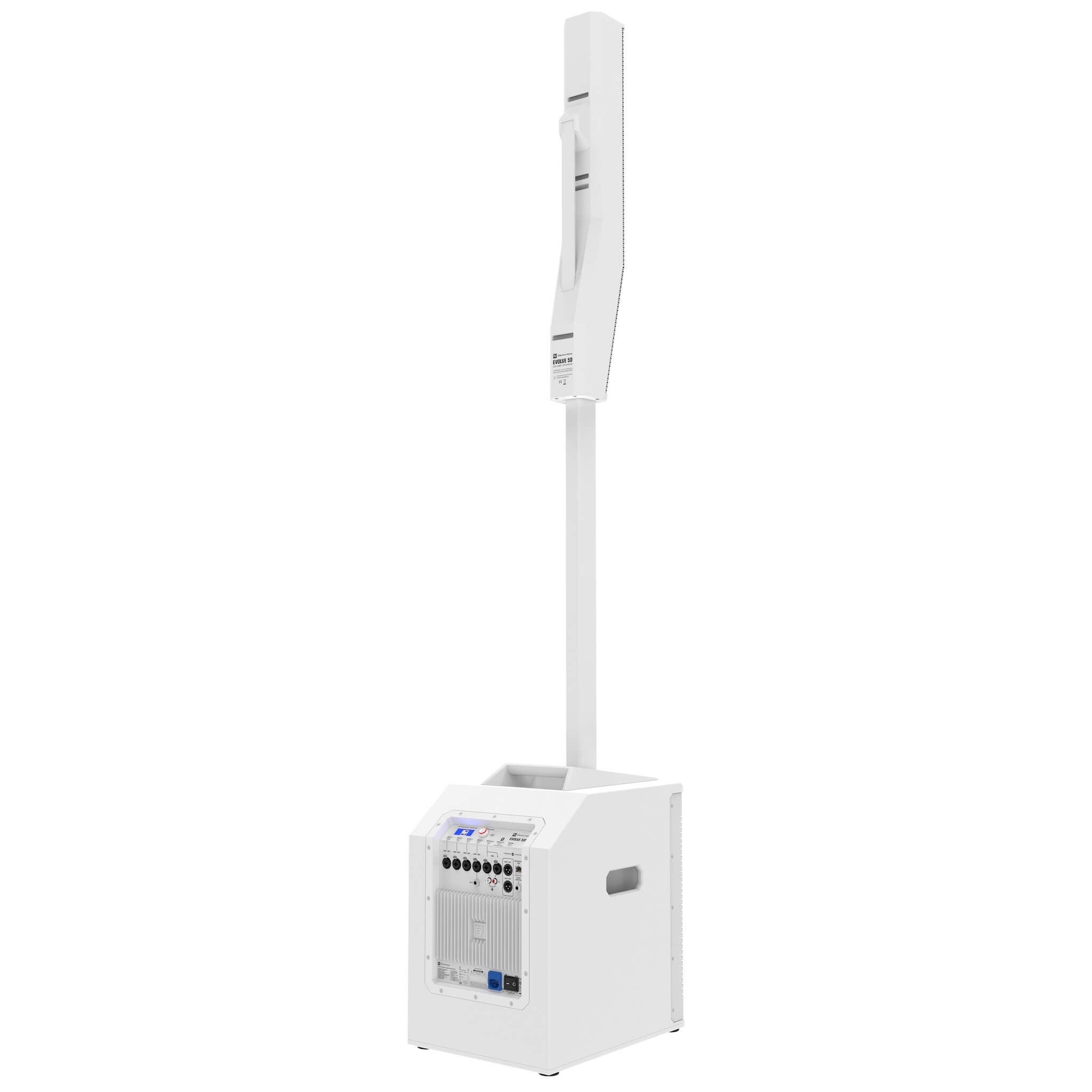 Electro-Voice EVOLVE 50M - Portable Column System, rear angle white