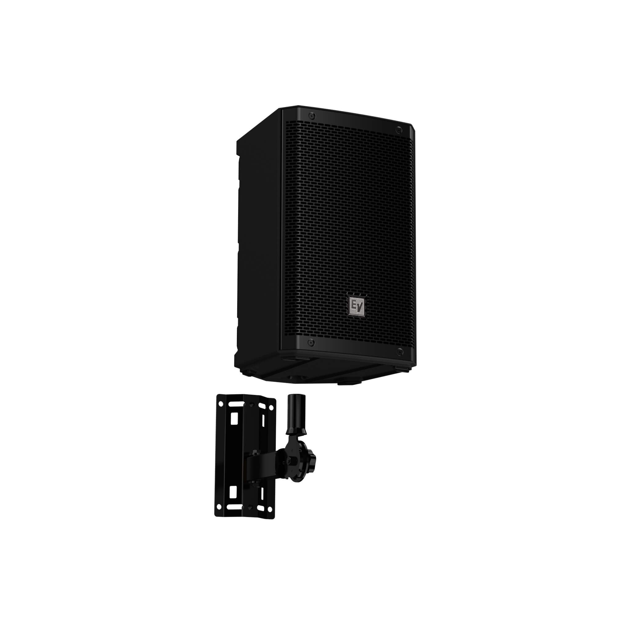 Electro-Voice BRKT-POLE-S - Wall Mount Bracket shown with ZLX 8 G2 separated