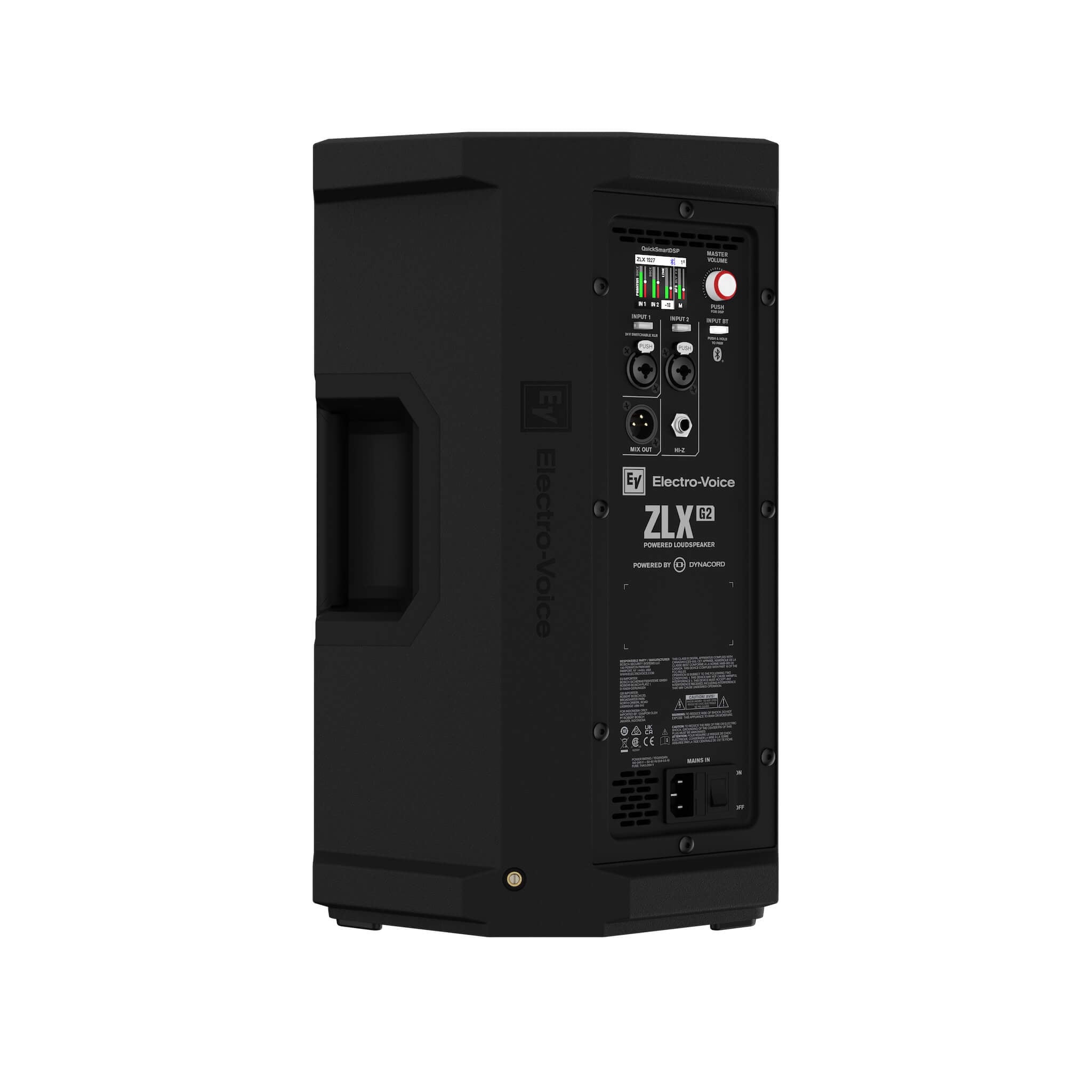 Electro-Voice ZLX-8P G2 - 8-inch 2-Way Powered Loudspeaker, back