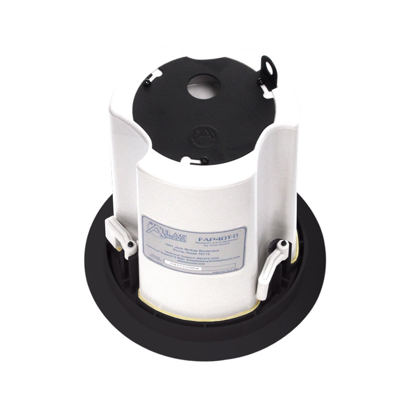 Atlas Sound FAP40T-B 16W 4-inch Ceiling Speaker top view