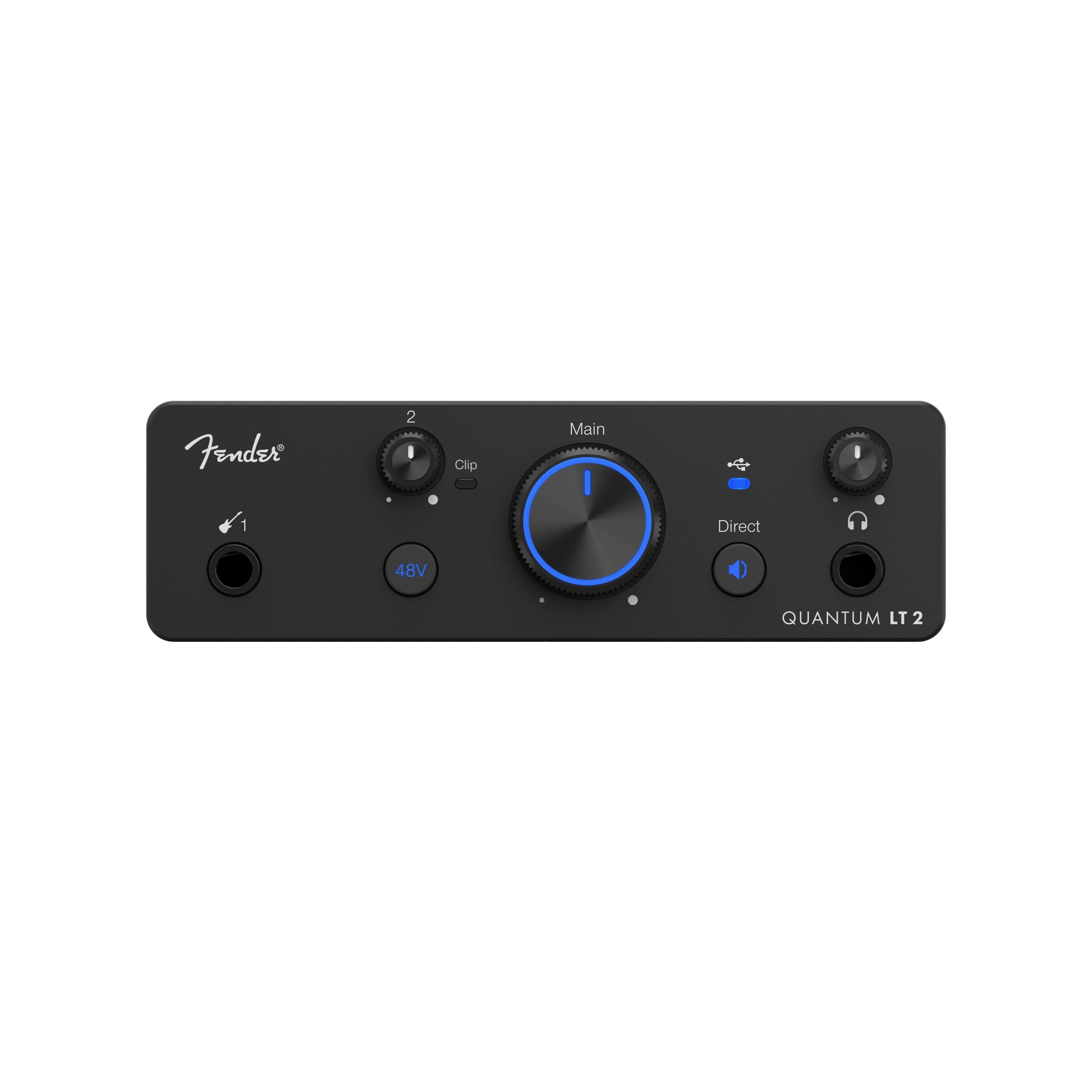 Fender Quantum LT 2 - 2x2 USB-C Audio Interface, front