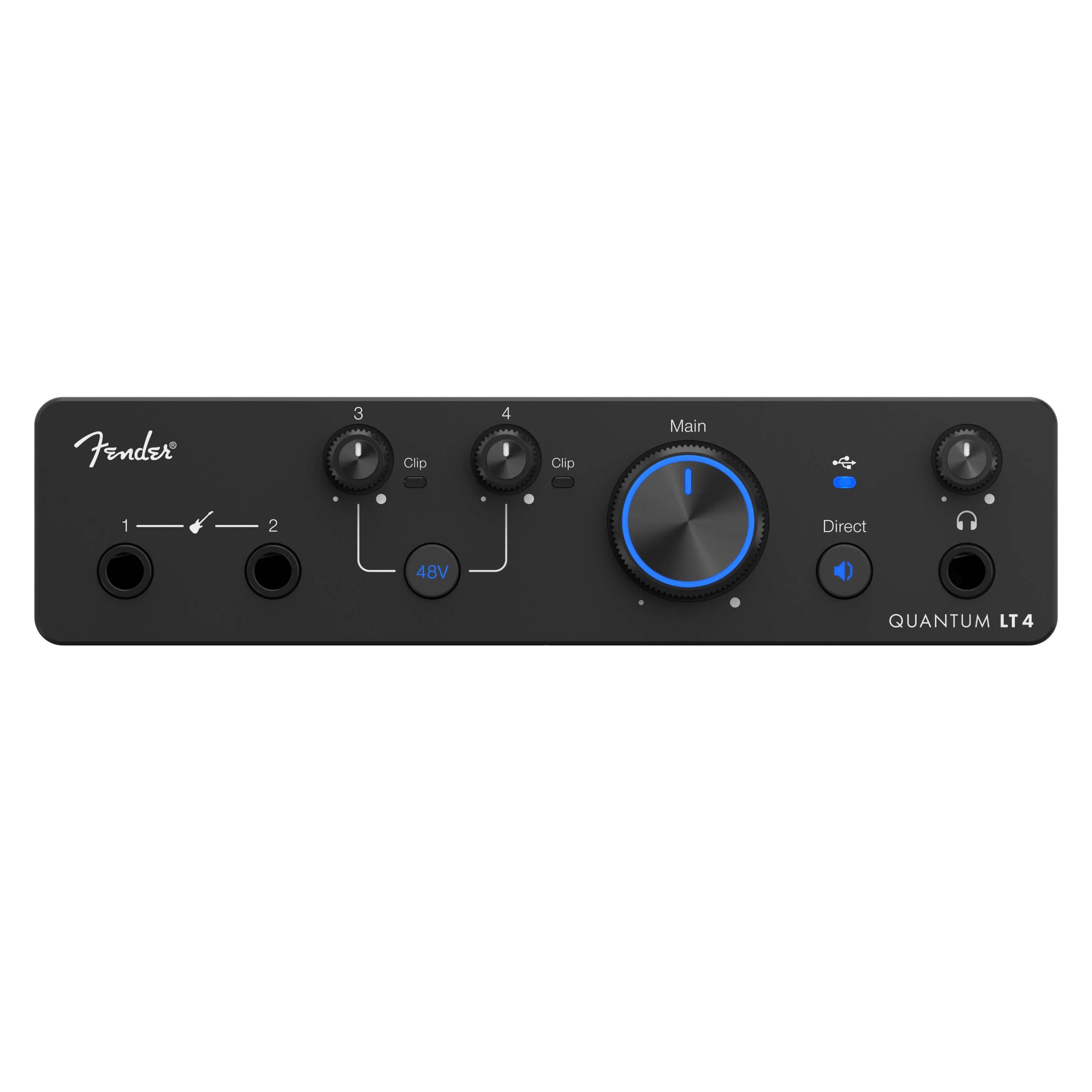 Fender Quantum LT 4 - 4x2 USB-C Audio Interface, front