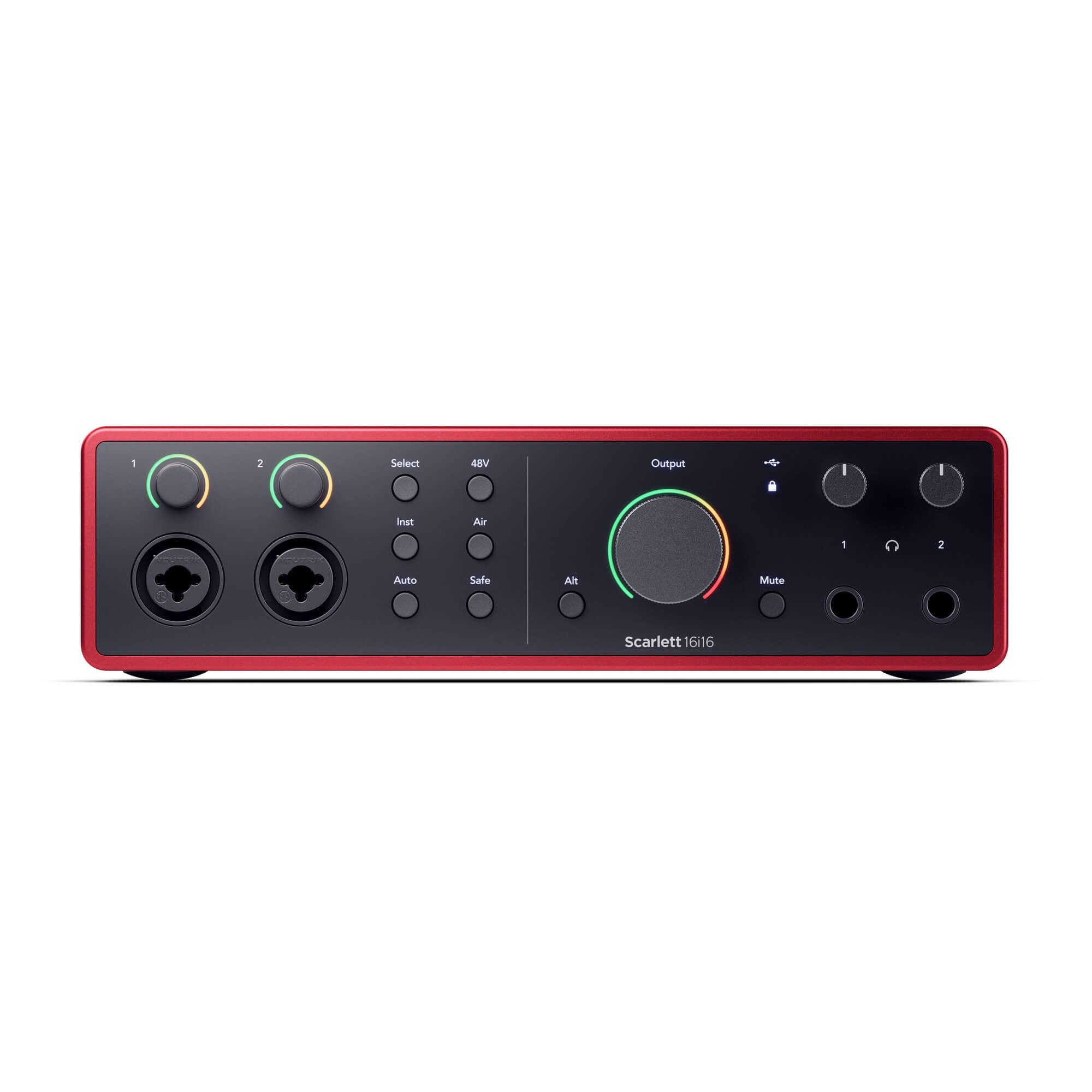 Focusrite Scarlett 16i16 (4th Gen) - 16-in, 16-out USB-C Audio Interface, front