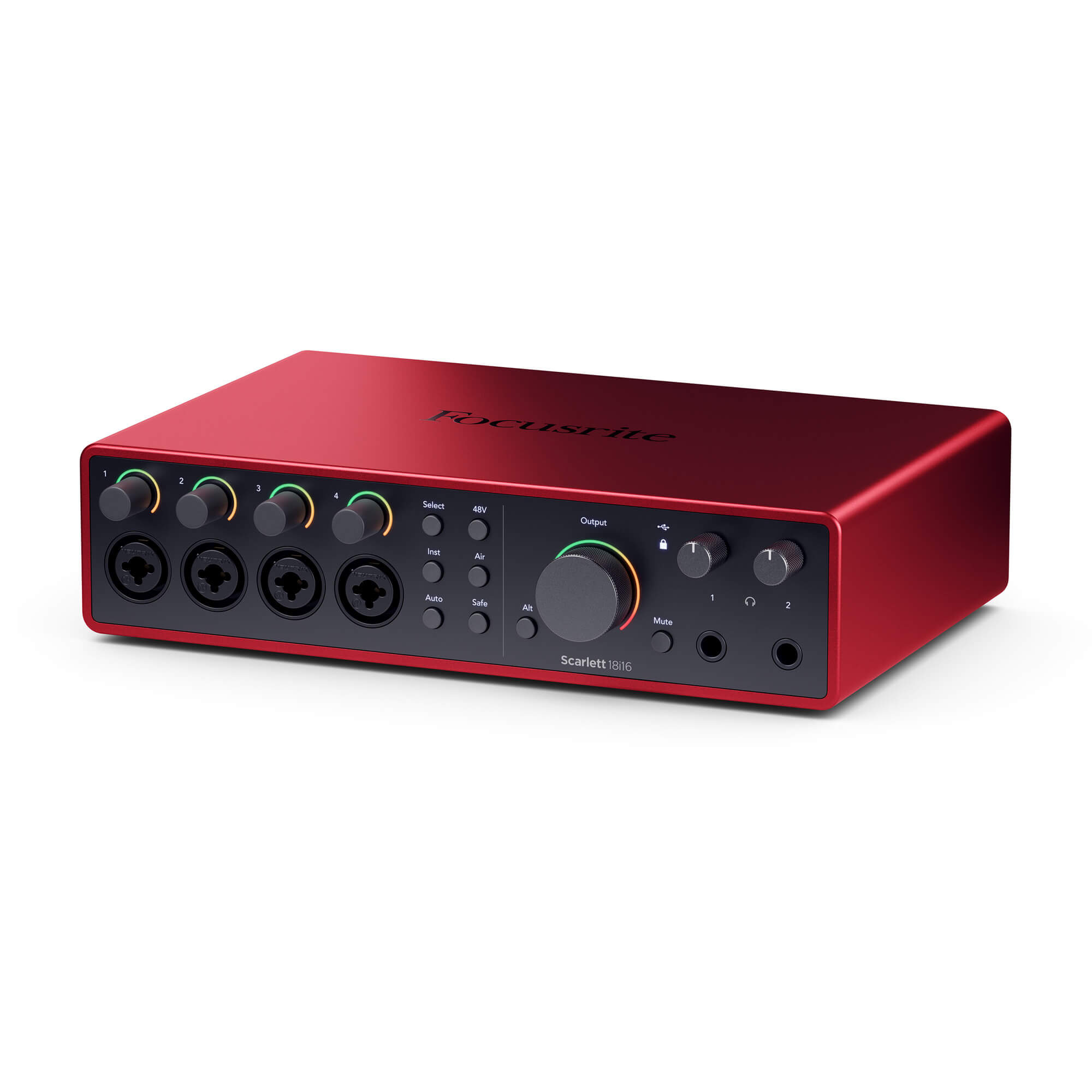 Focusrite Scarlett 18i16 (4th Gen) - 18-in/16-out USB-C Audio Interface, angle 2