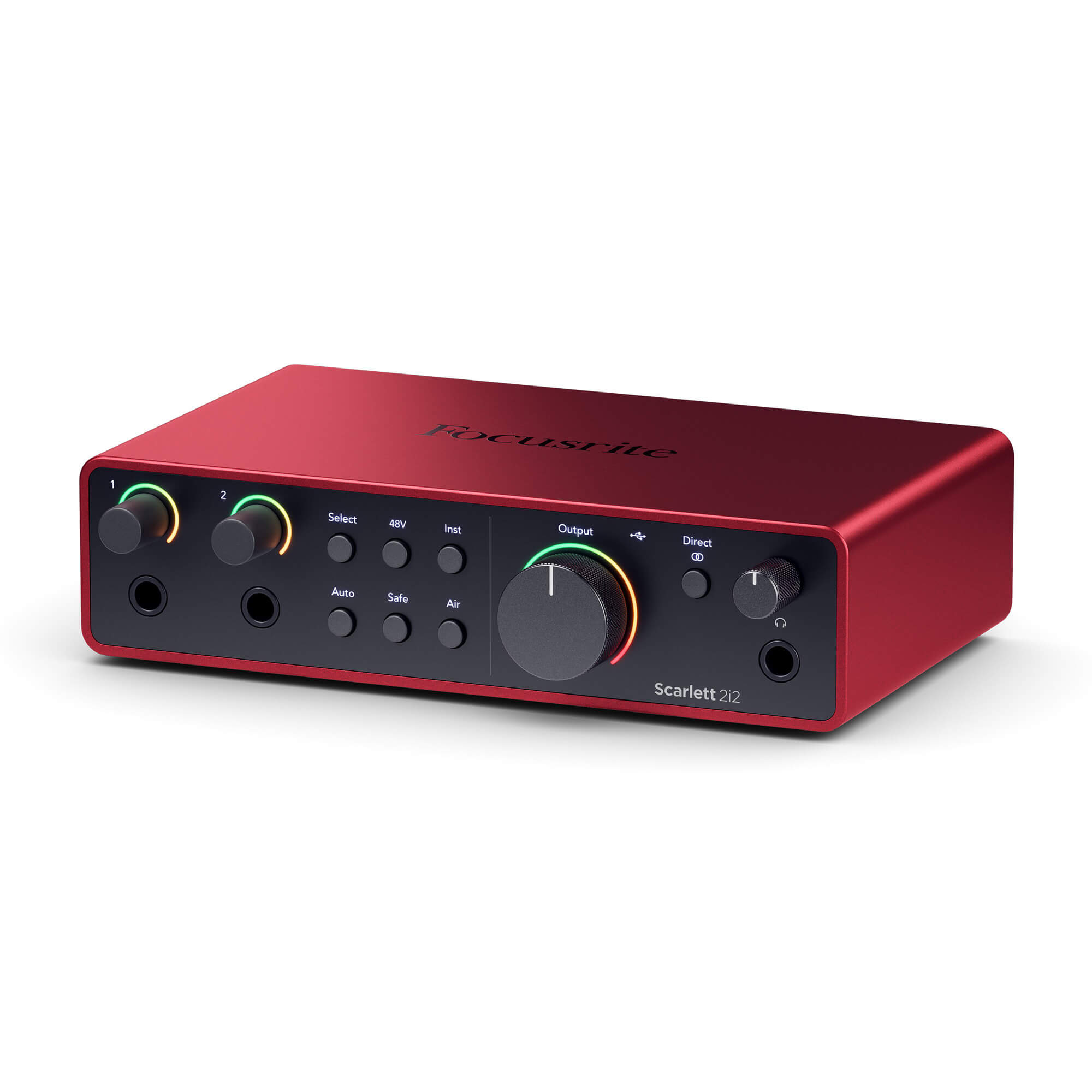 Focusrite Scarlett 2i2 - 2-in/2-out USB-C Audio Interface (4th Gen), right