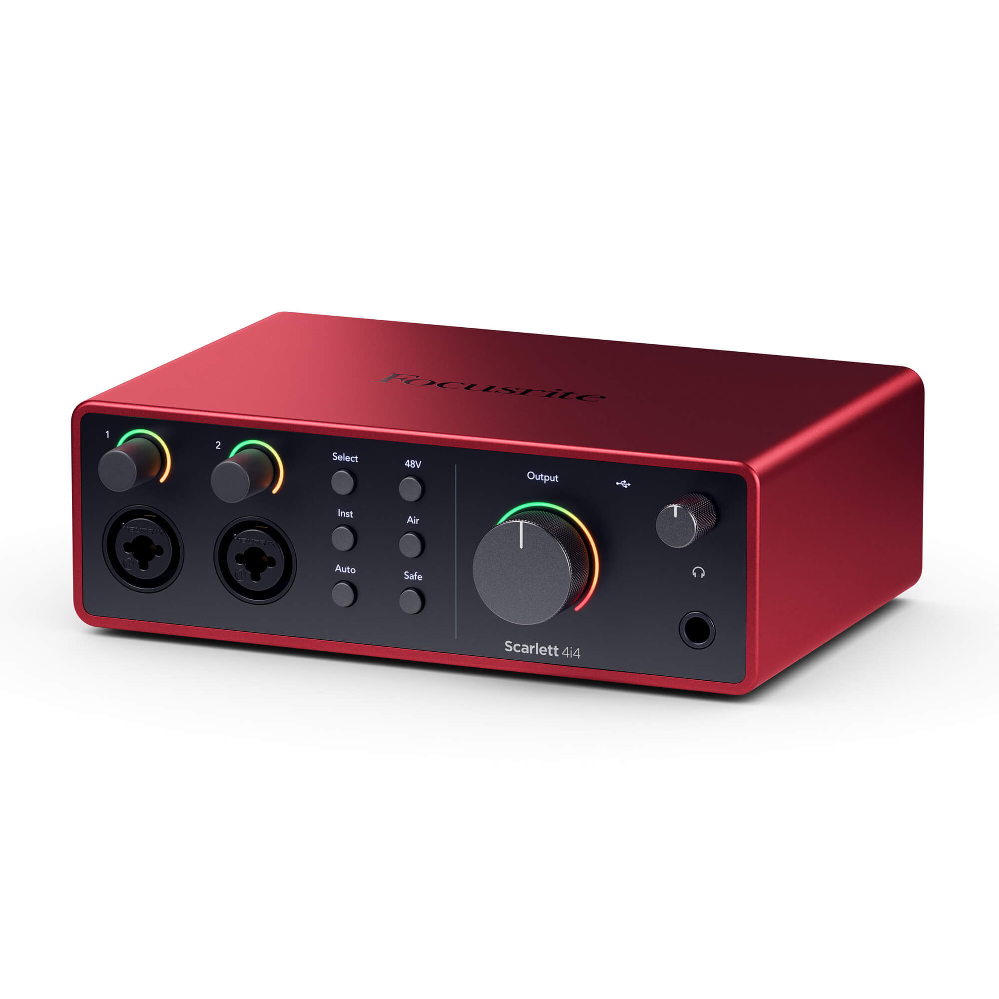 Focusrite Scarlett 4i4 - 4-in/4-out USB-C Audio Interface (4th Gen), right