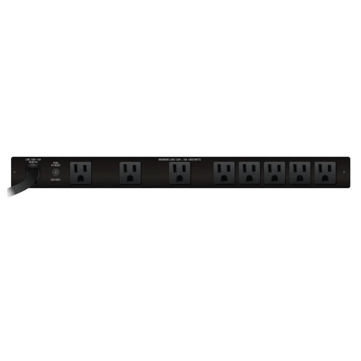 Furman M-8z - Merit Z Series 15A Power Conditioner, rear