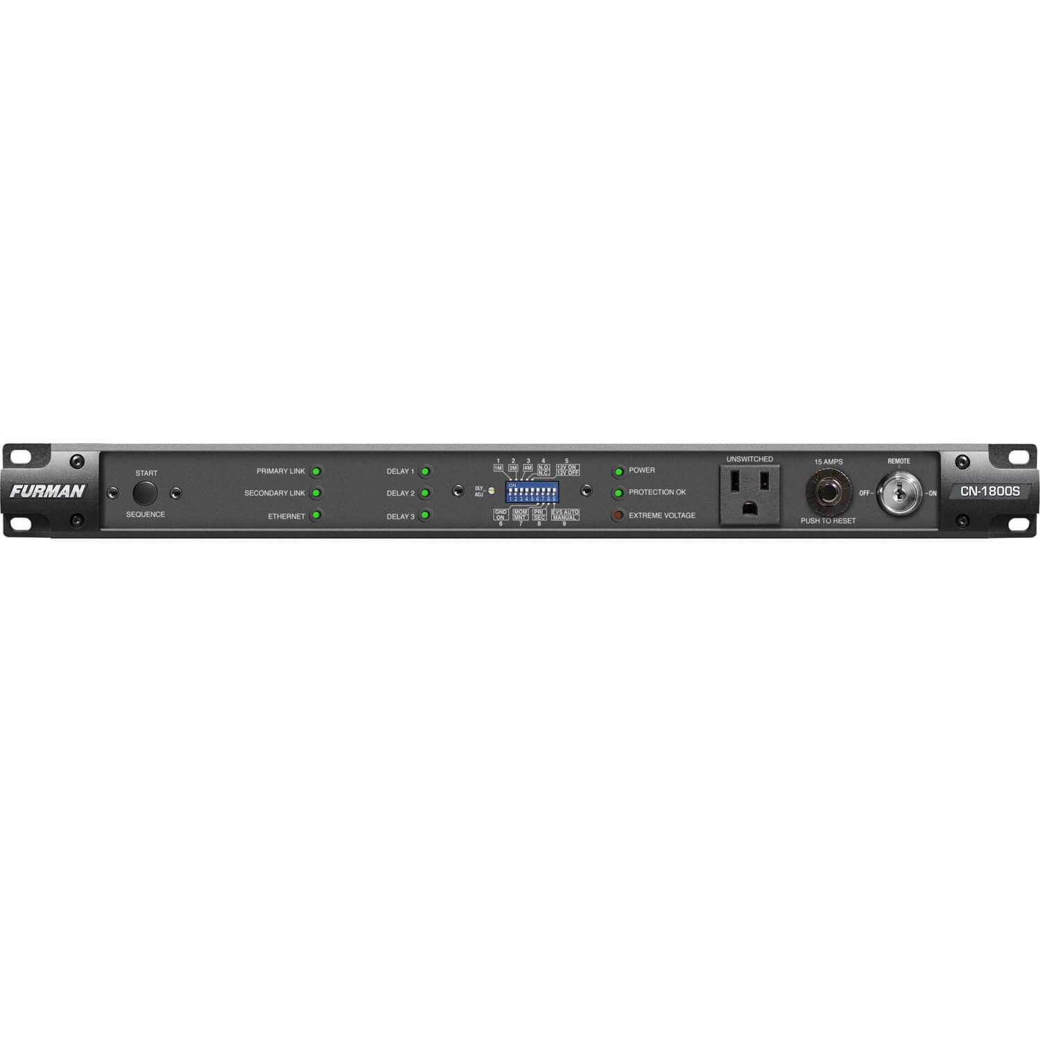 Furman CN-1800S - 15A SmartSequencing Power Conditioner, front