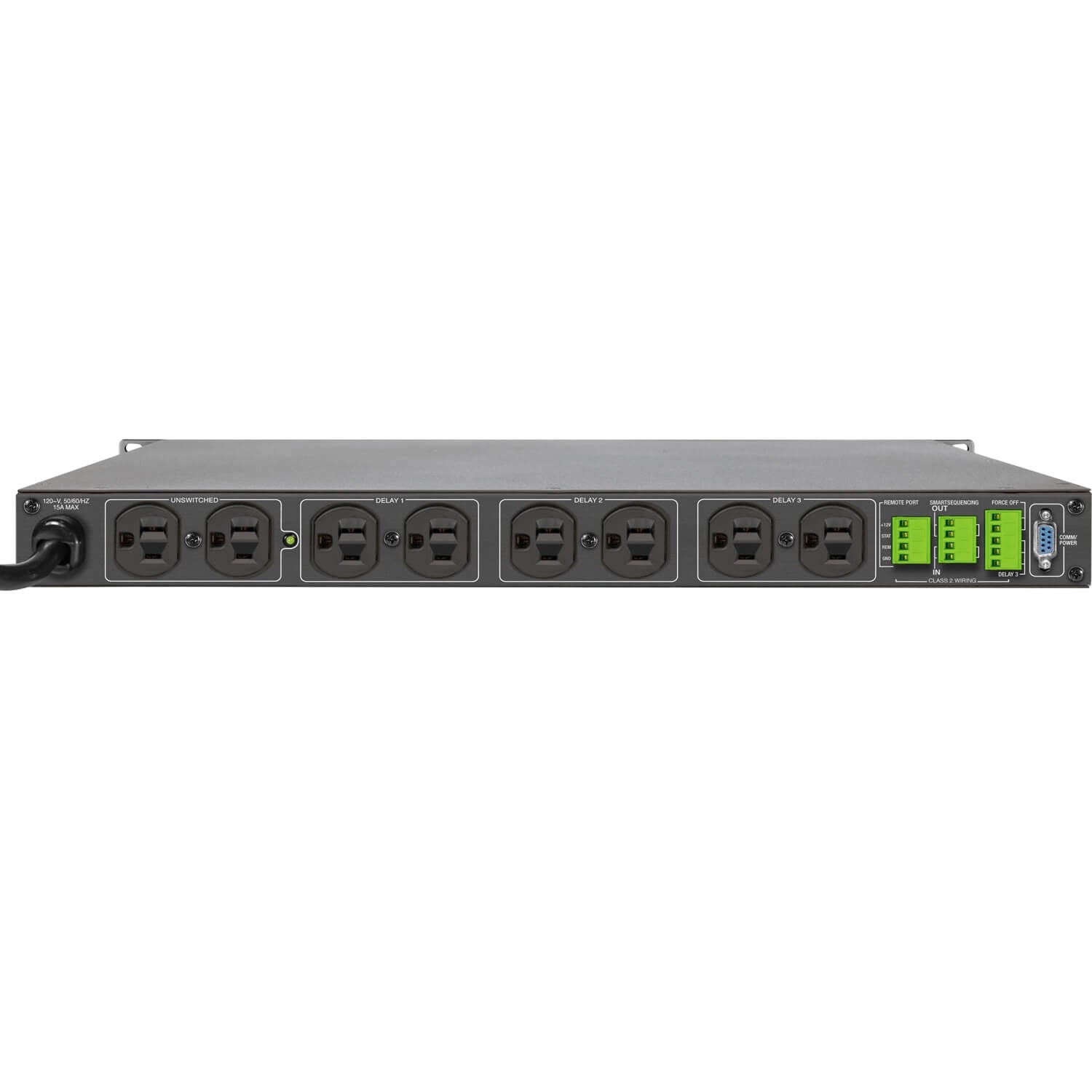 Furman CN-1800S - 15A SmartSequencing Power Conditioner, rear