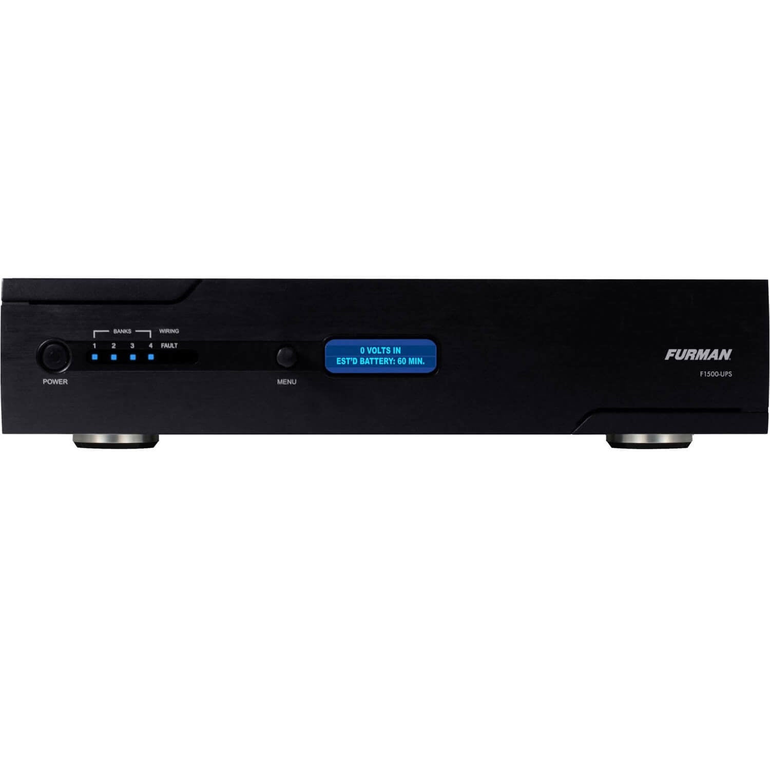 Furman F1500-UPS - UPS Battery Backup, front feet