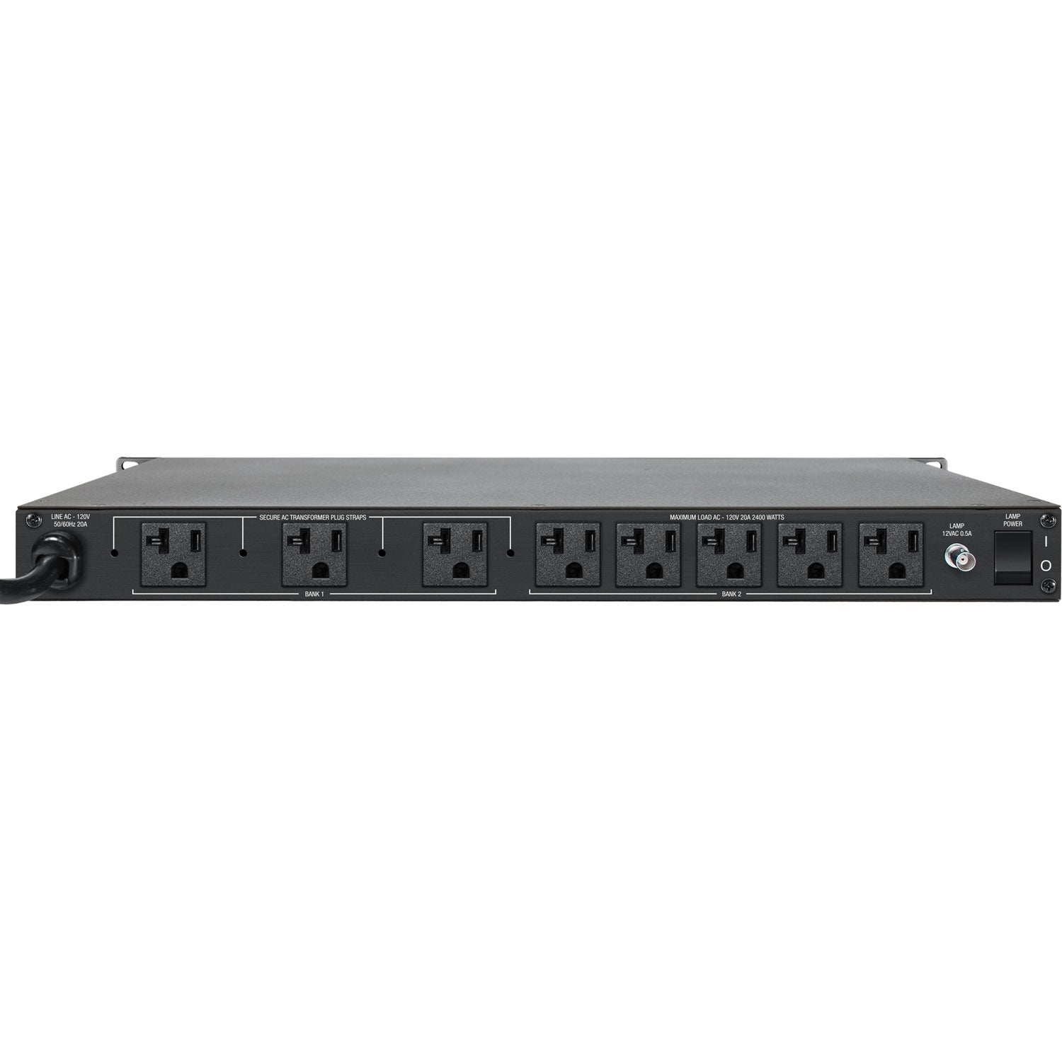 Furman P-8 PRO C - 20A Power Conditioner and Surge Protector, rear