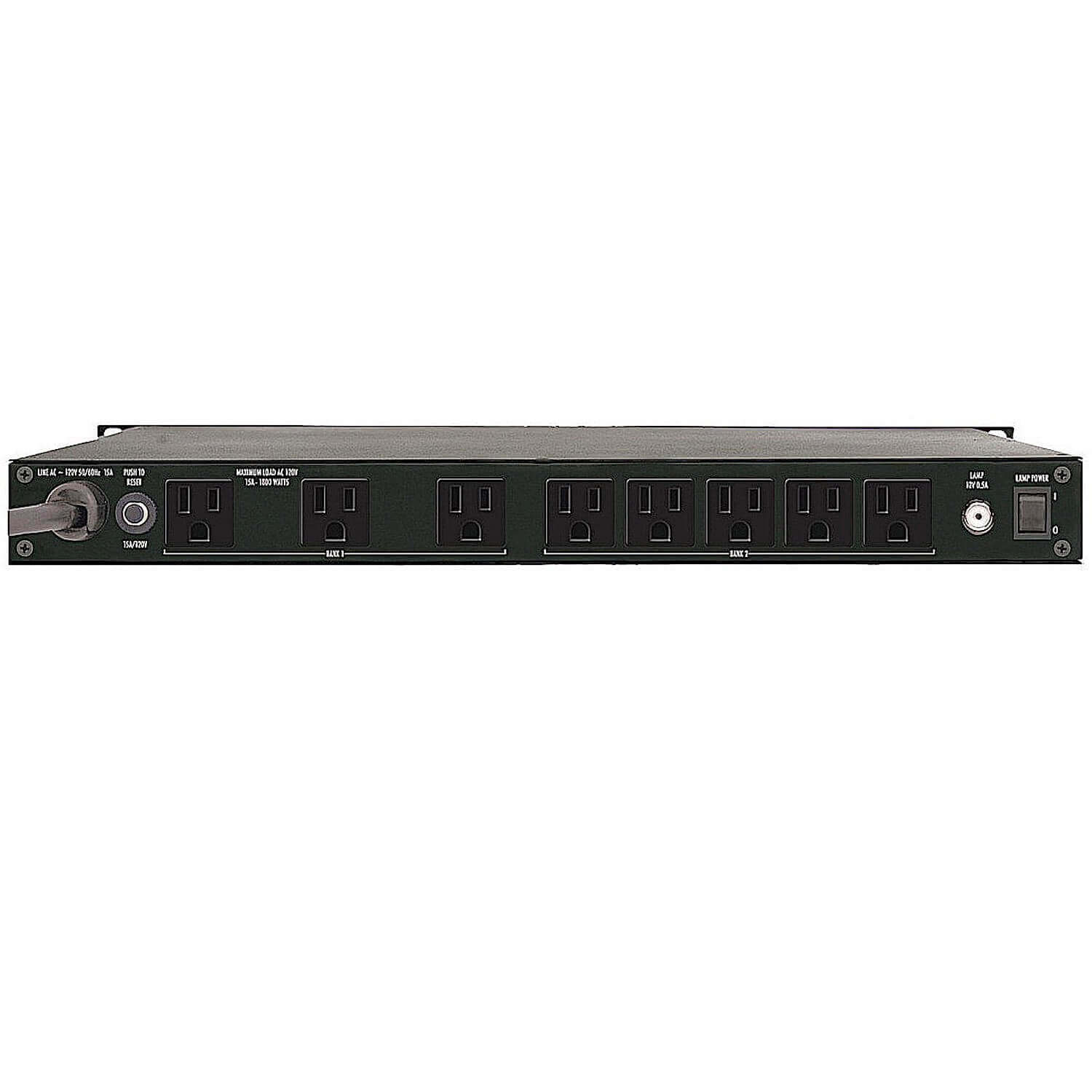 Furman PL-PLUS DMC - 15A Power Conditioner with Lights, Volt/Ammeter, rear
