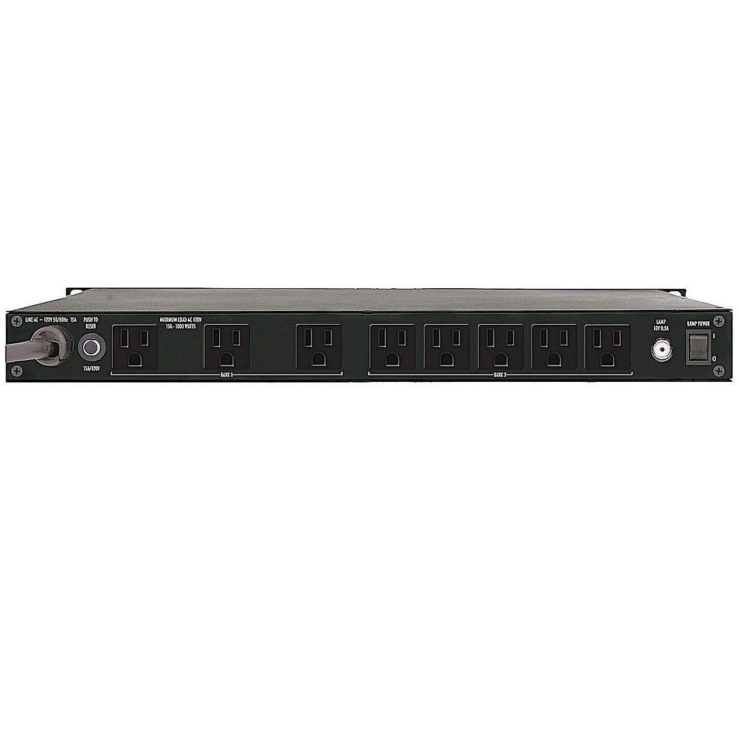 Furman PL-PLUS C - 15A Power Conditioner with Lights and Voltmeter, rear