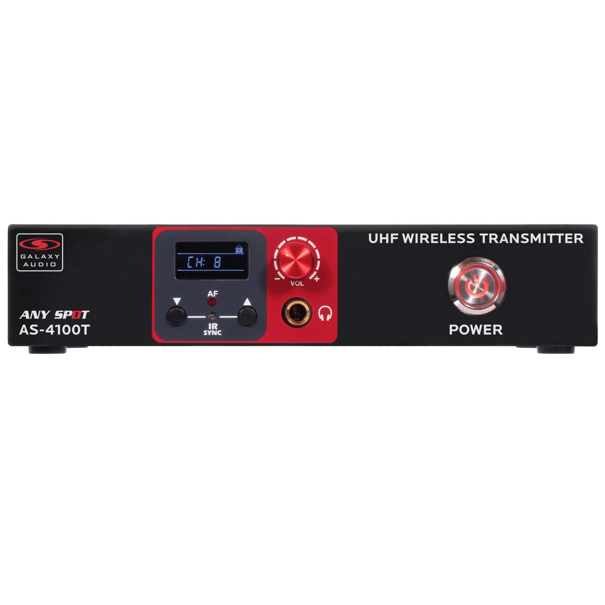 Galaxy Audio AS-4100T - Wireless Transmitter, front