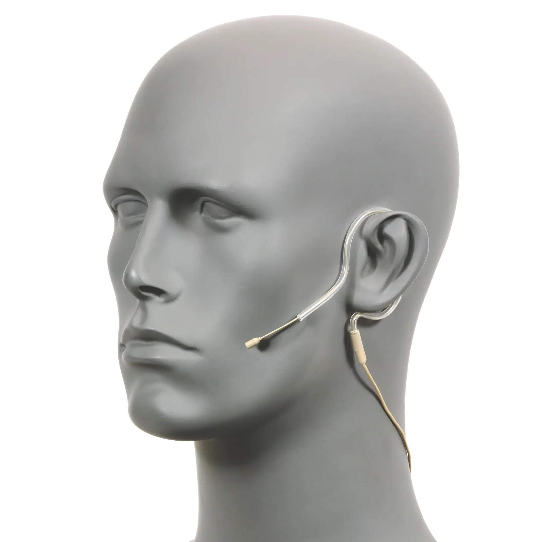 Galaxy Audio ESM8S - Inconspicuous Short-Boom Single Earset Mic, model angle