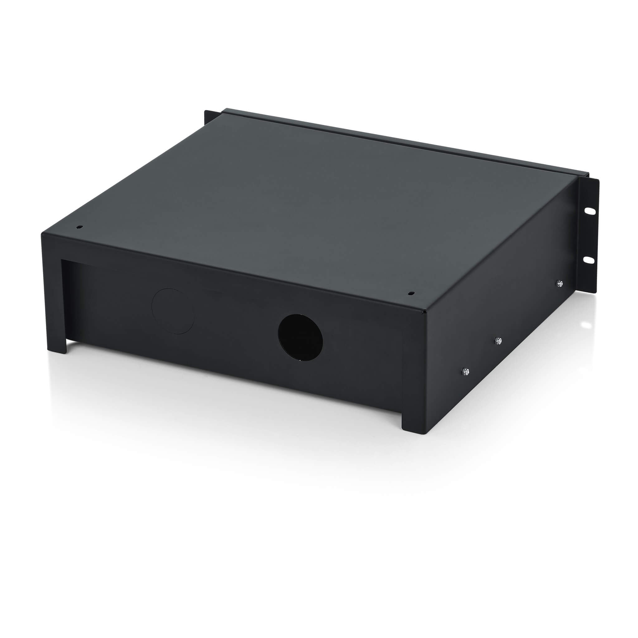Gator GRW-DRW3 - 3U Lockable Rack Drawer, rear