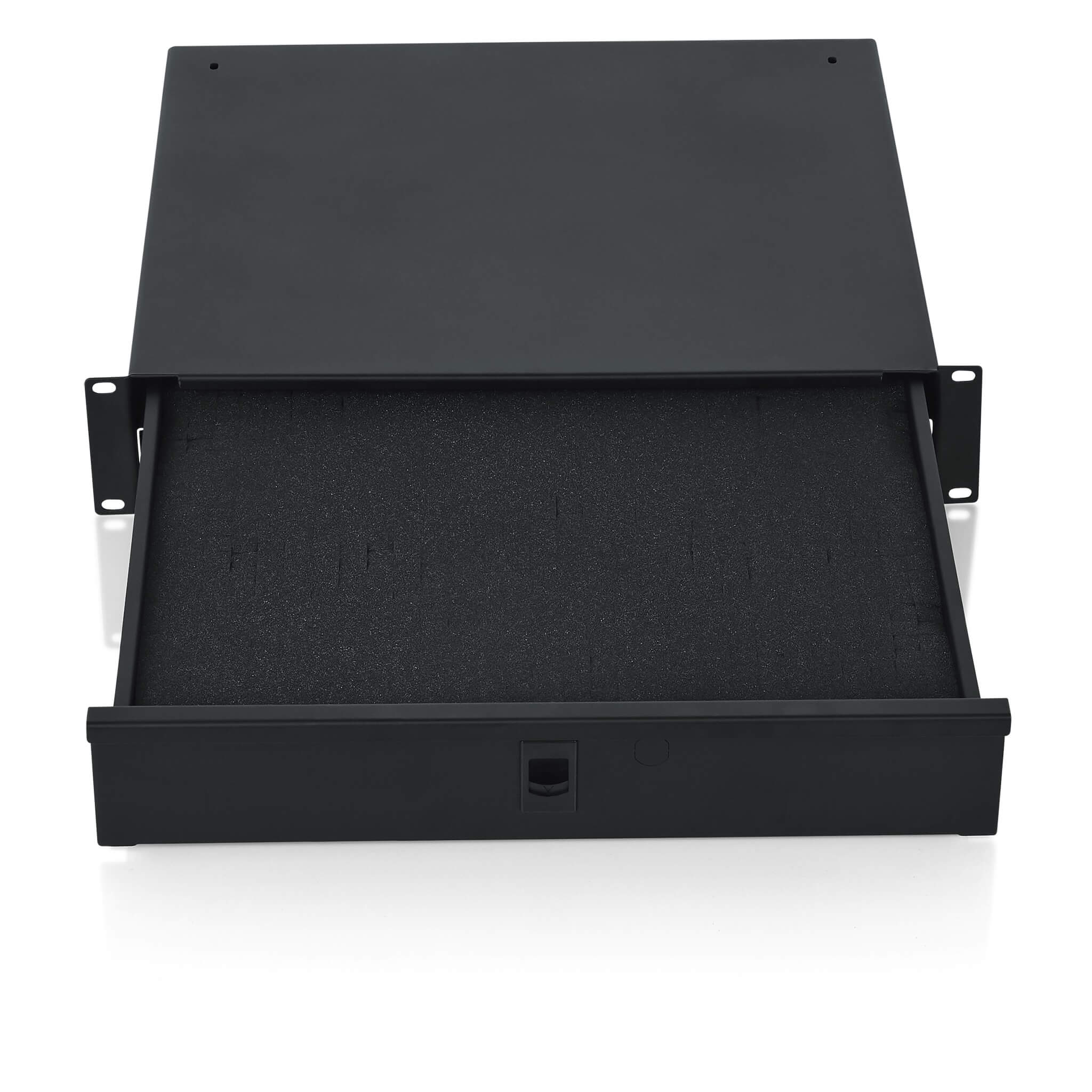 Gator GRW-DRWDF2 - 2U Lockable Rack Drawer, front open