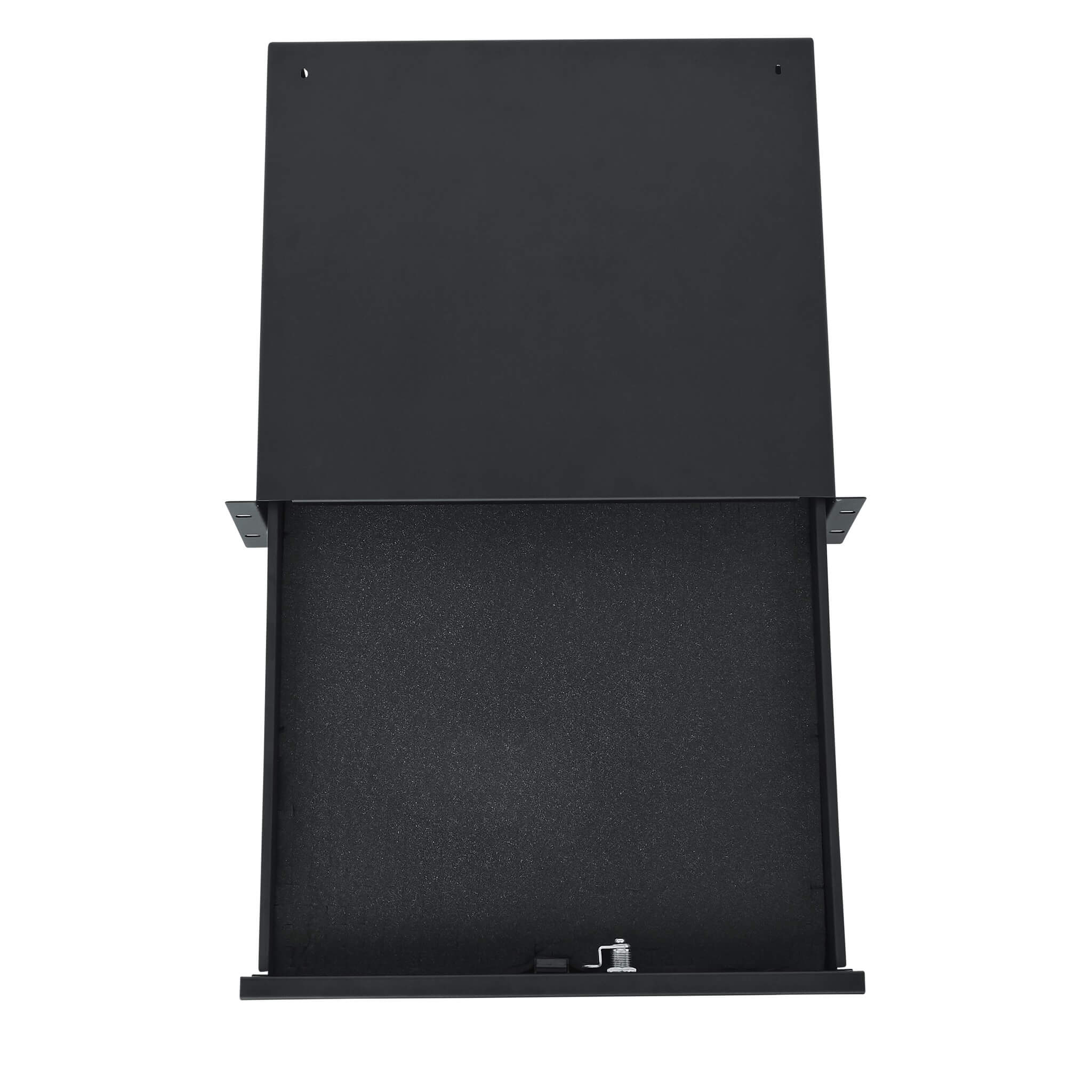 Gator GRW-DRWDF3 - 3U Lockable Rack Drawer, top open