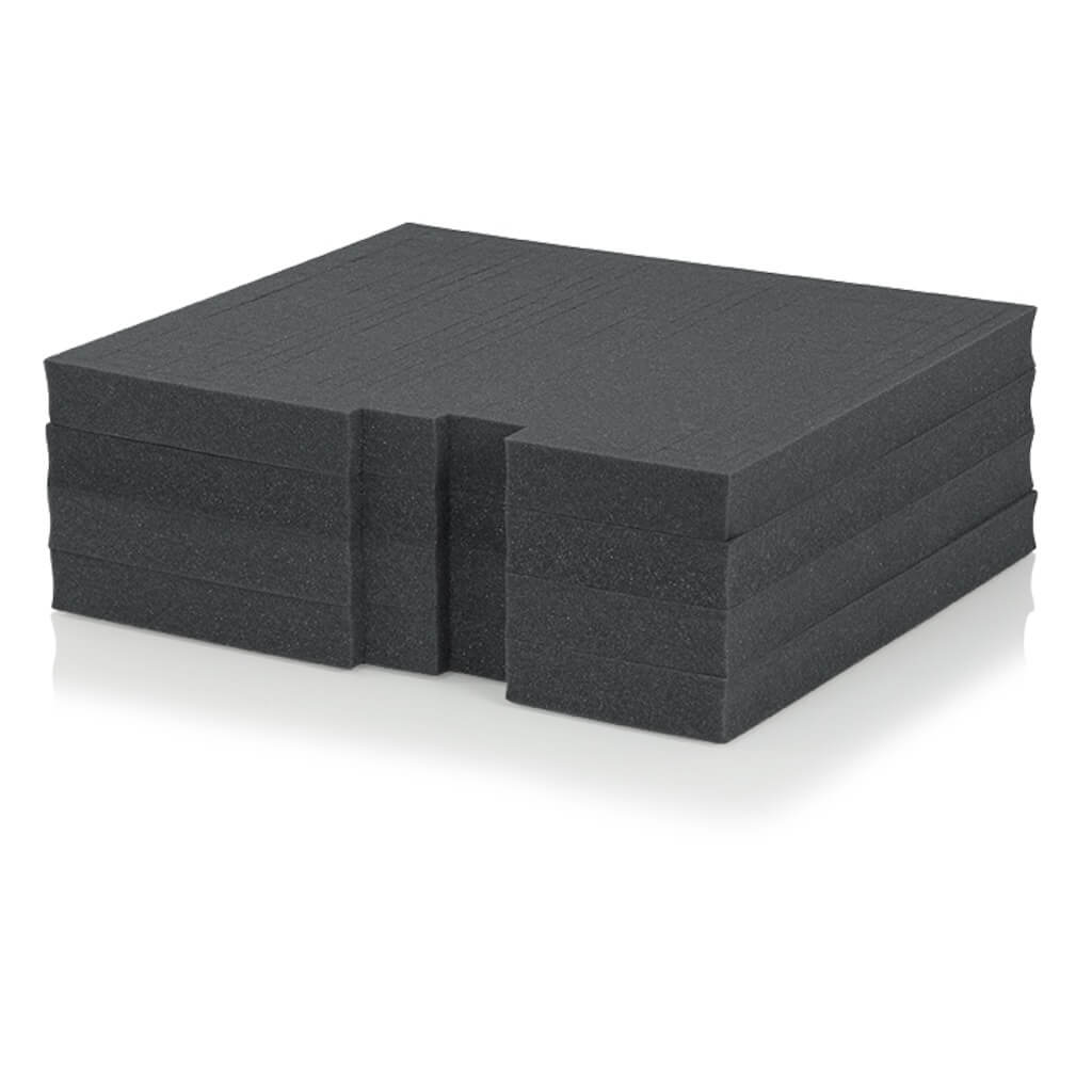 Gator GRW-DRWFOAM-4 - Replacement Foam for GRW-DRWF4, front angle